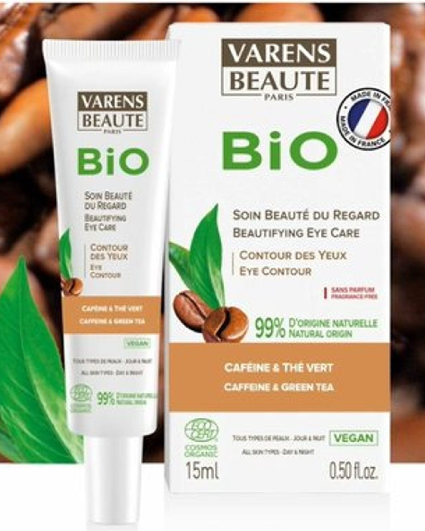 Bio Beautyfying Eye Care - Caffeine & Green Tea 15ml