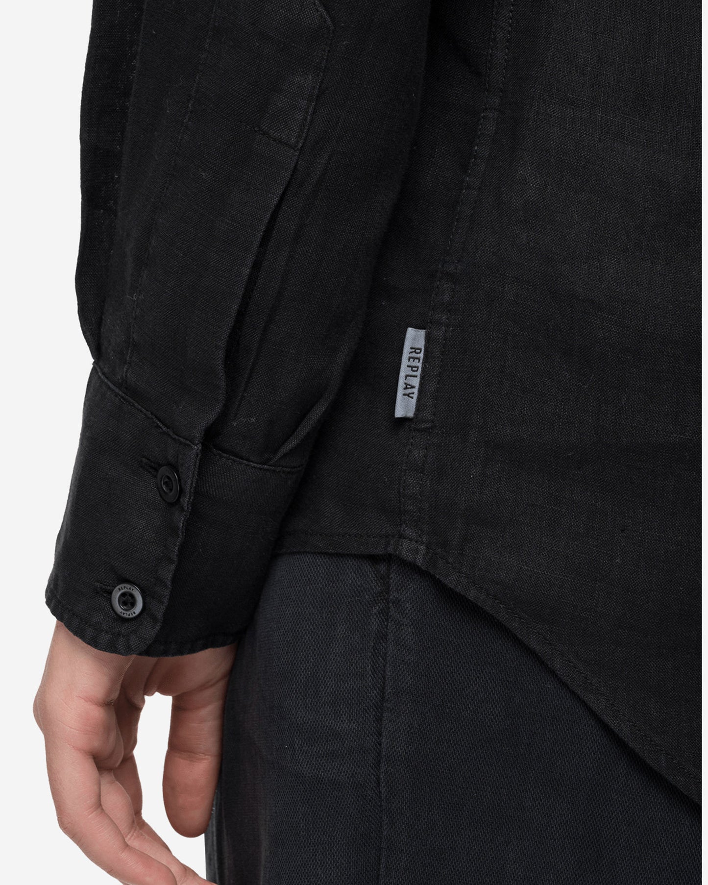 Essential Boy Fit Shirt In Linen