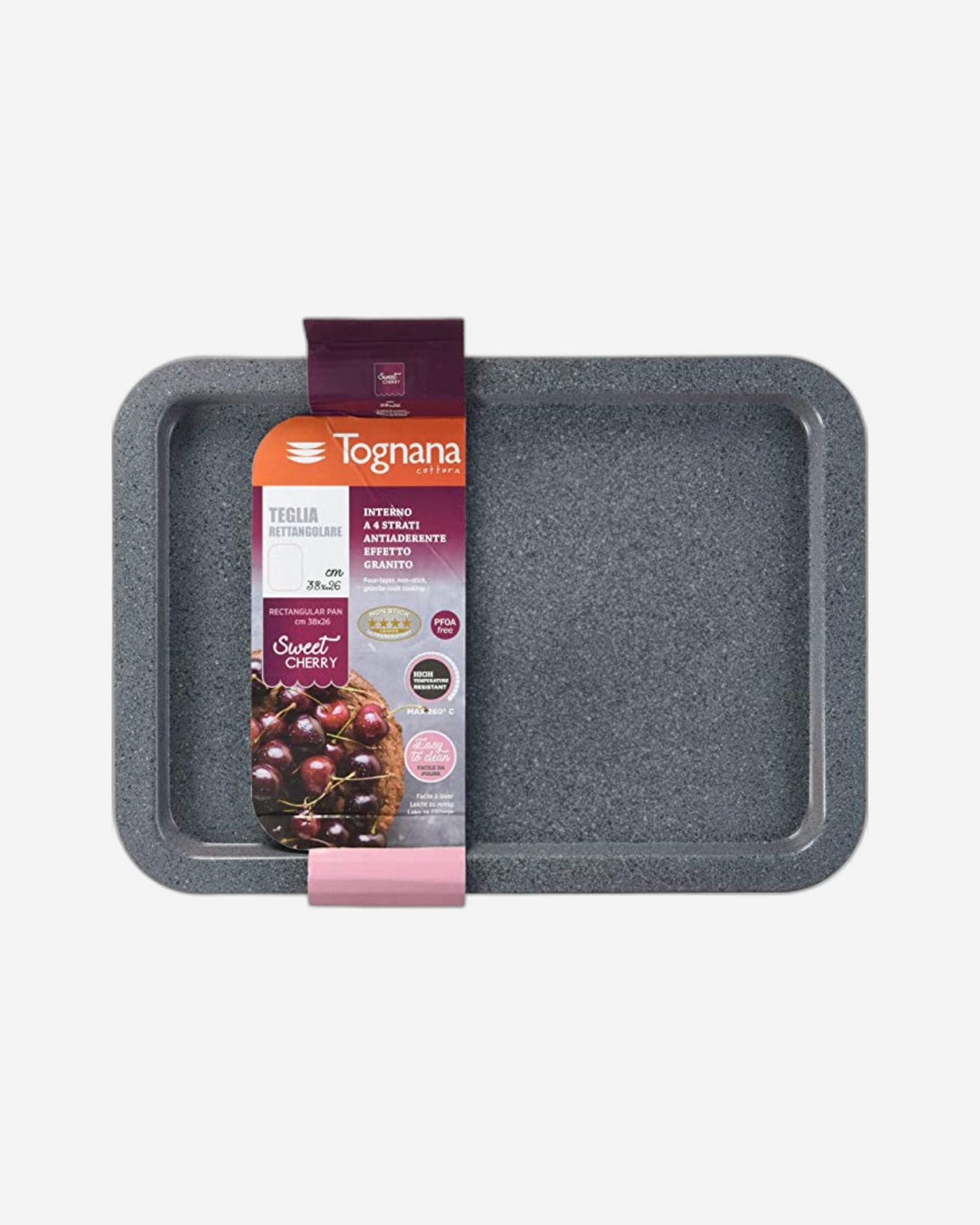 Tognana Pan Rect Cherry Sweet