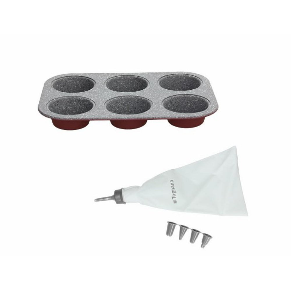 TOGNANA MUFFIN MOULD 12 CUPS CM6 CHERRY SWEET CHERRY