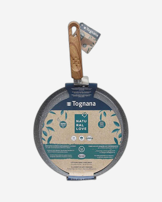 Tognana Vi Natlo Natural Crepe Pan, 25 Cm Diameter