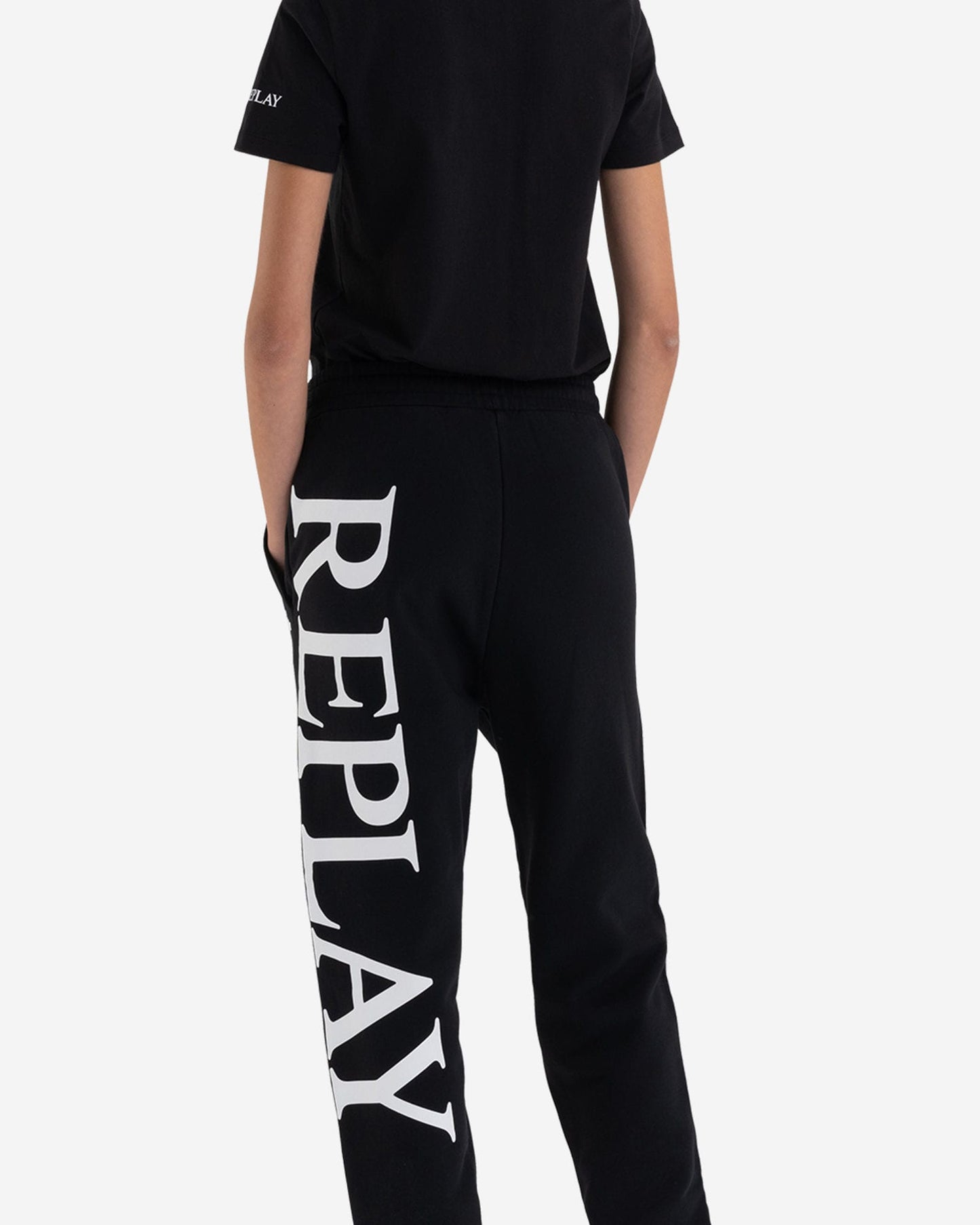 Boy Fit Jogger Trousers With Archive Logo
