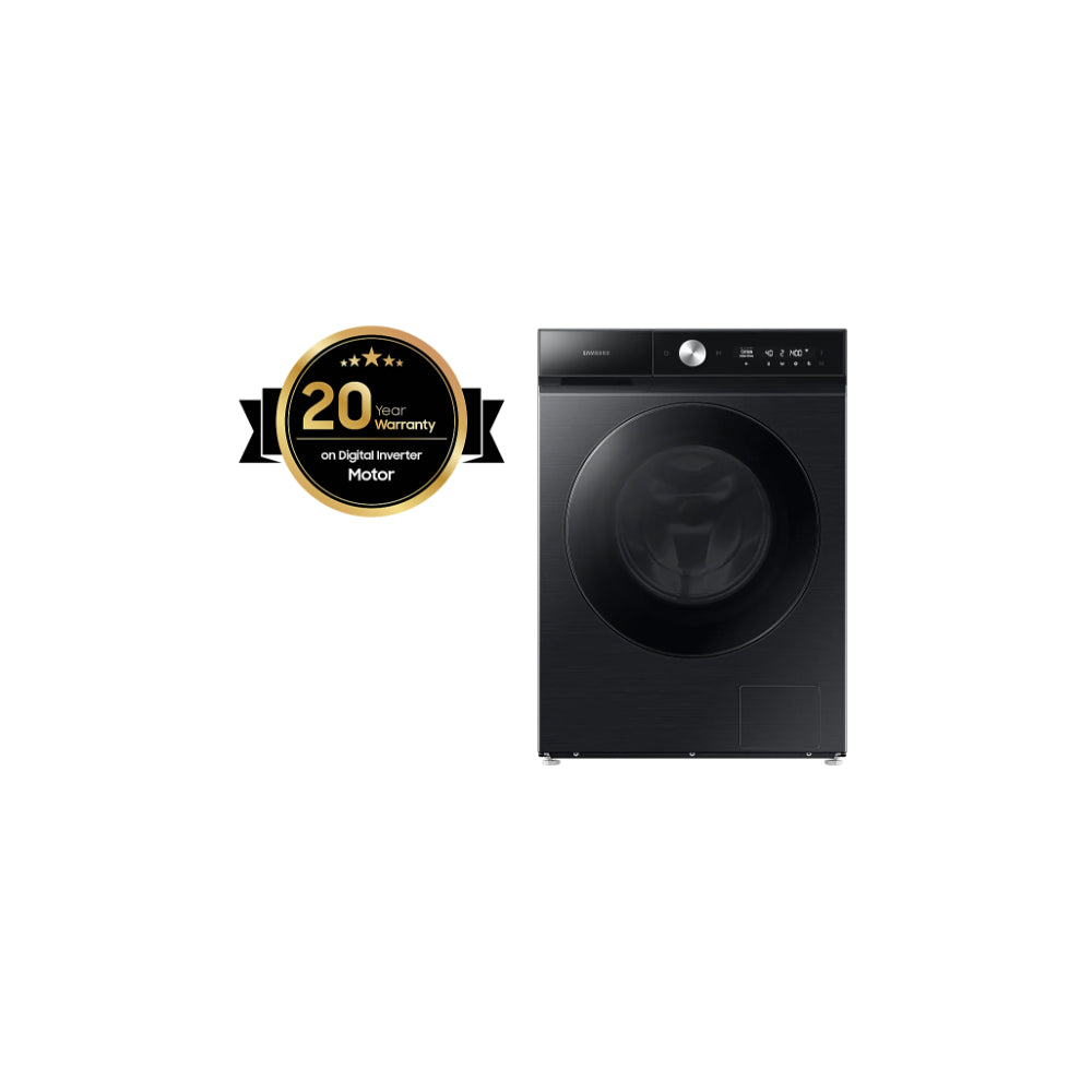 Samsung Front Load Washer Dryer, 11 KG, Black, WD11BB944DGBGU