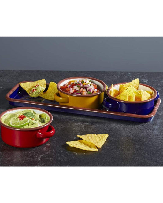 Wof Dip Bowls Set Of 3 Ceramic
