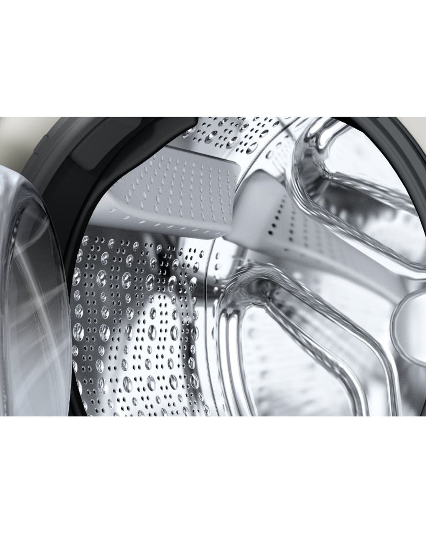 Bosch Front Load Washing Machine, EcoSilence Drive & LED Display, 9 kg & 1400 RPM, Silver Inox, German Engineering – WGB2440XGC