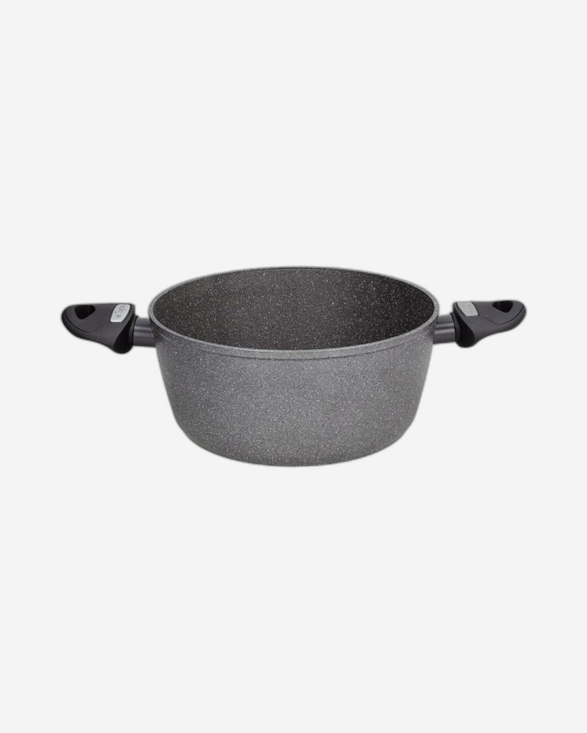 Tognana Mythos Marble Casserole 2 Handle With Lid, 24 Cm Diameter