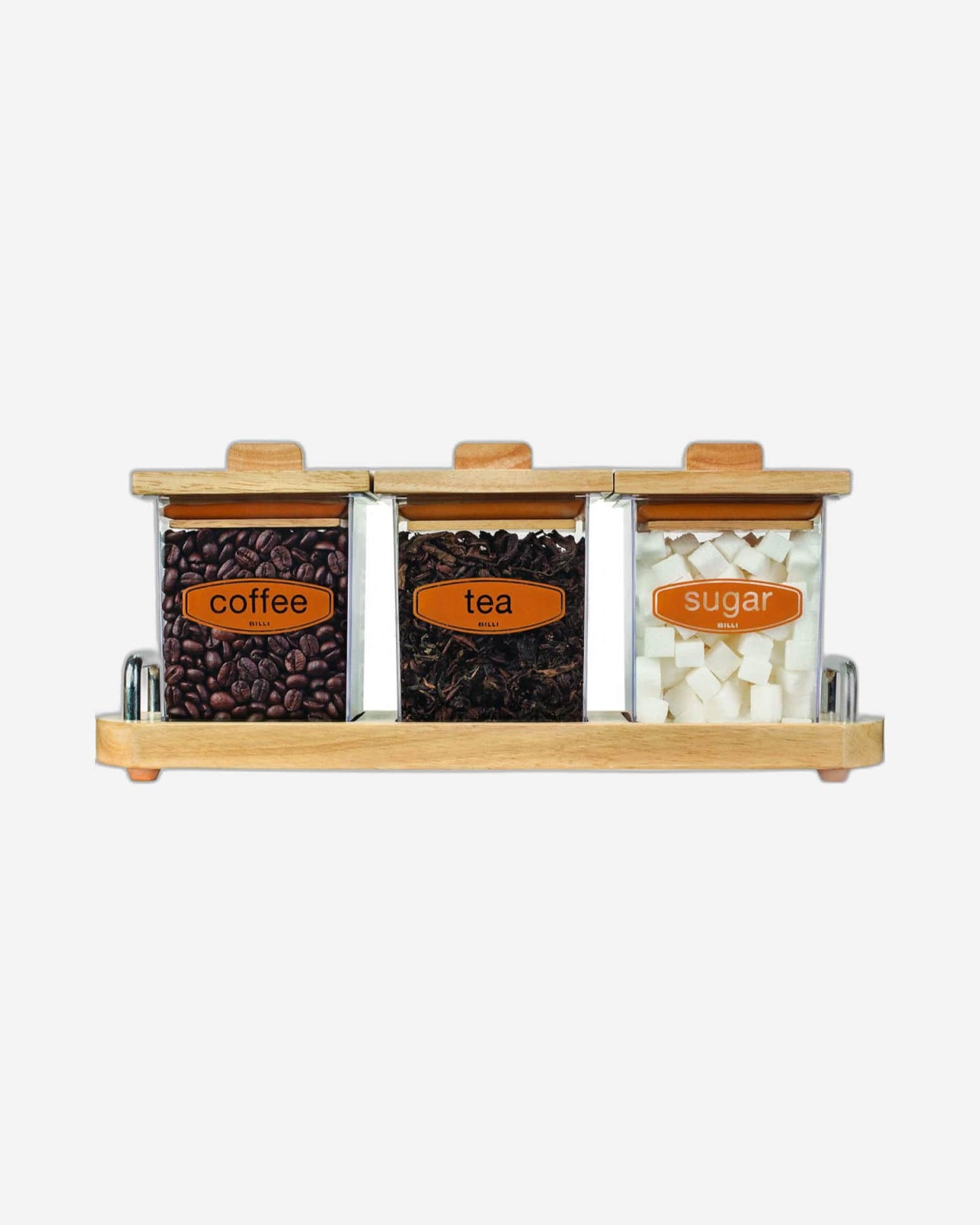 Billi Coffee & Tea Sugar Canister Set