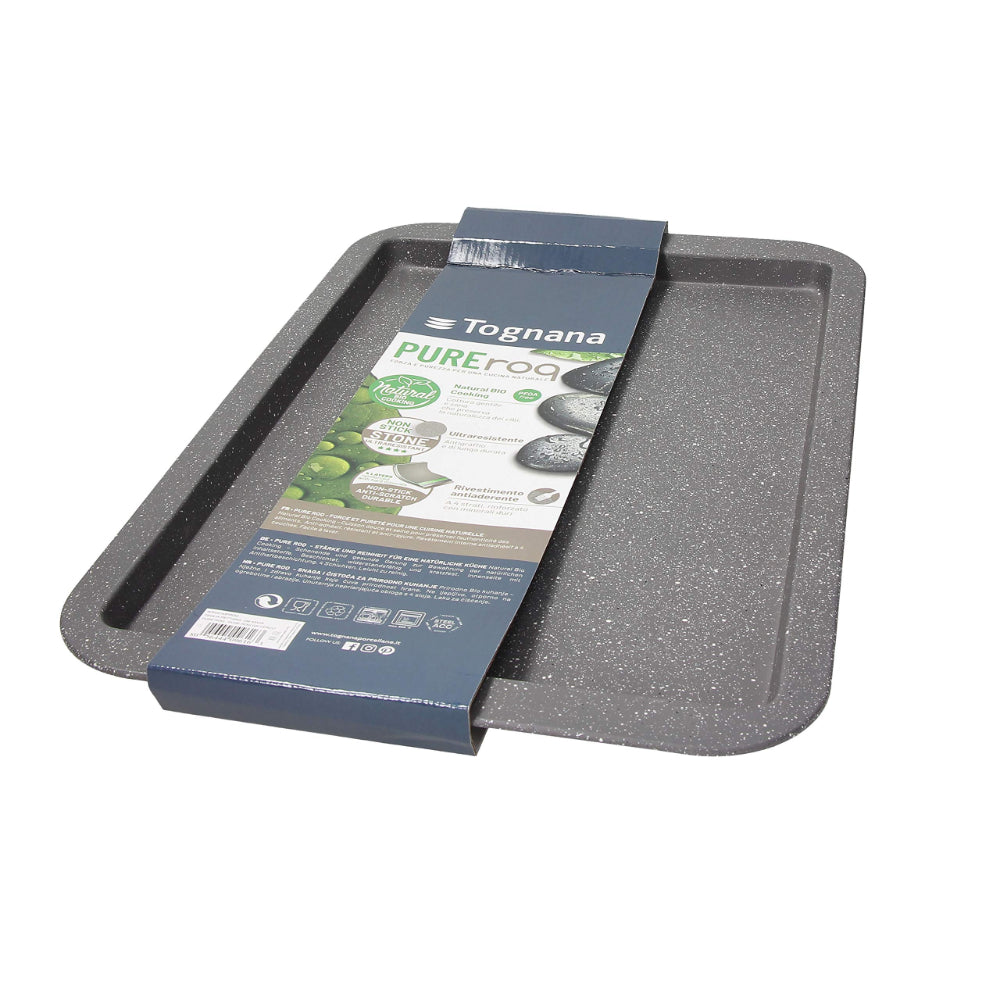 Tognana Rectangular Pan Cm 33X23 Pure Roq Pure Roq Gr.Opaco