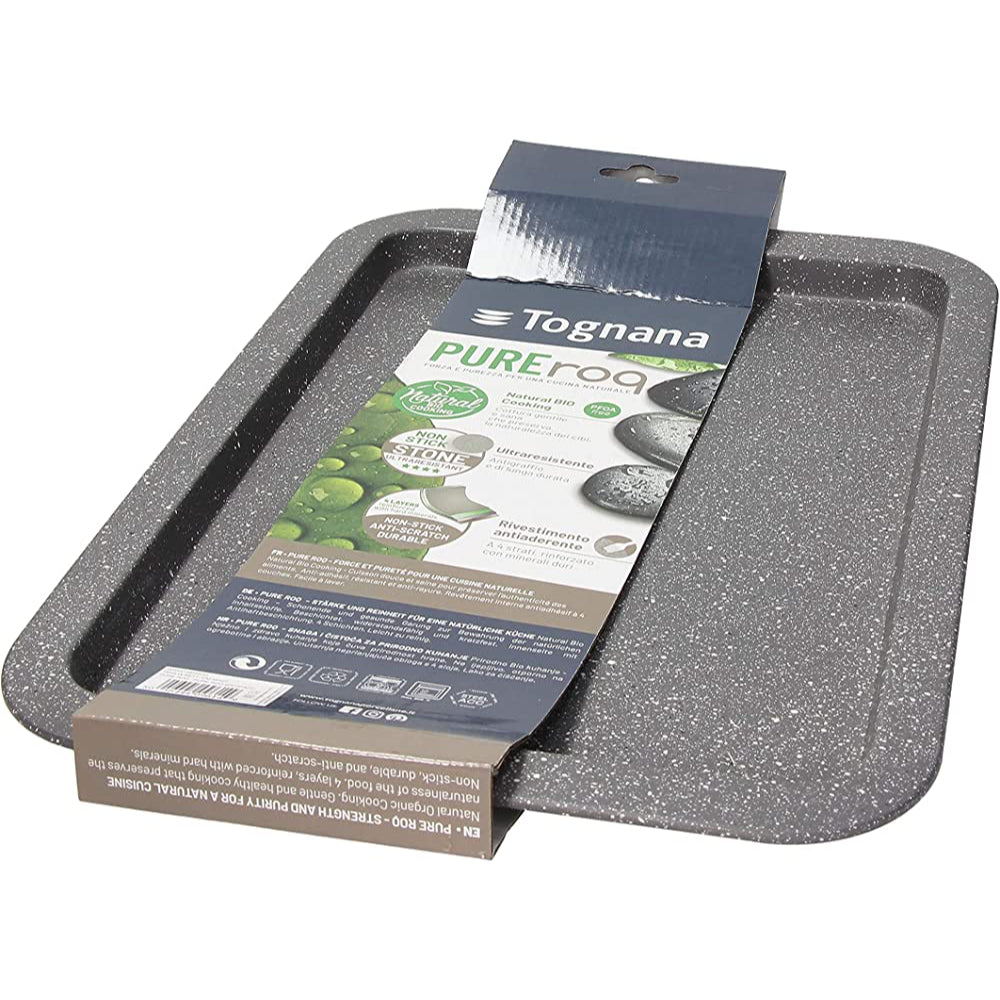 Tognana Rect. Baking Dish 38X27Cm Pure Roq Pure Roq Gr.Opaco