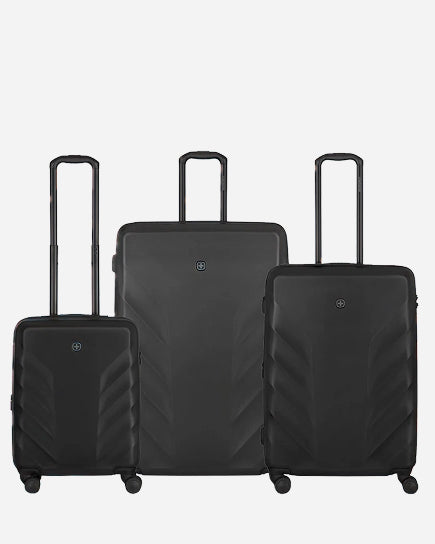 Wenger Motion 3 Piece Luggage Trolley Set (Expandable)