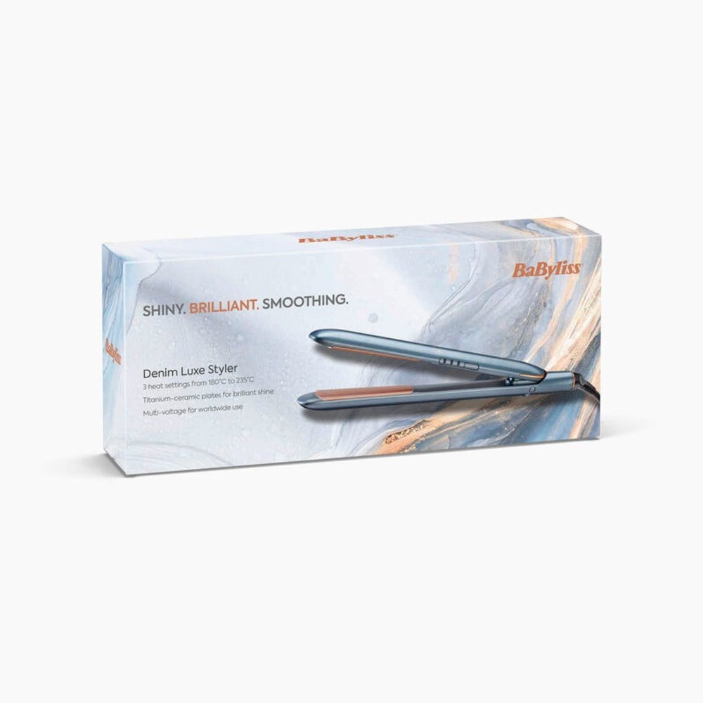 BaByliss Denim Ceramic 25mm Hair Straightener