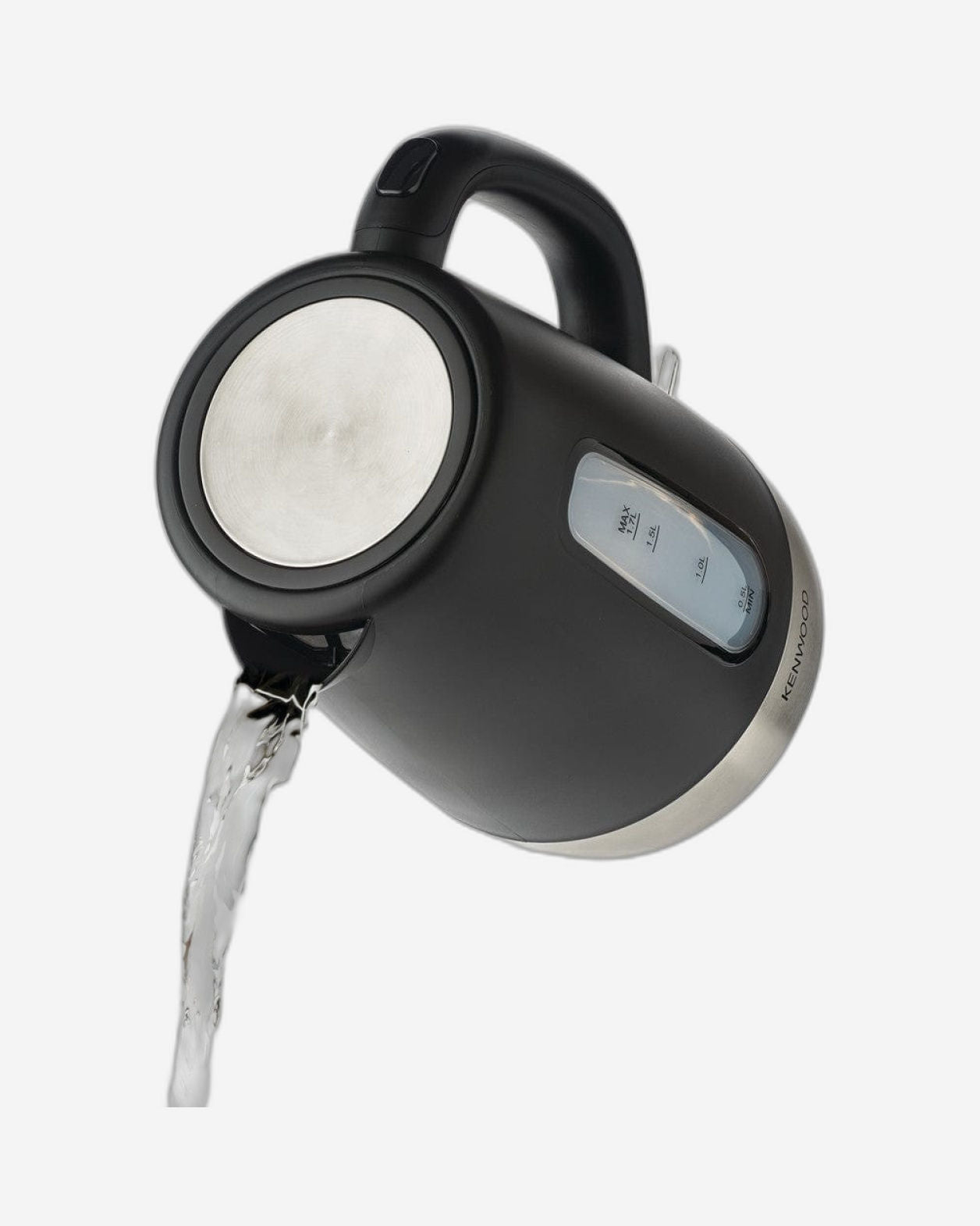 Kenwood Cordless Plastic Electric Kettle Steel + Kenwood 3 in 1 Sandwich Maker