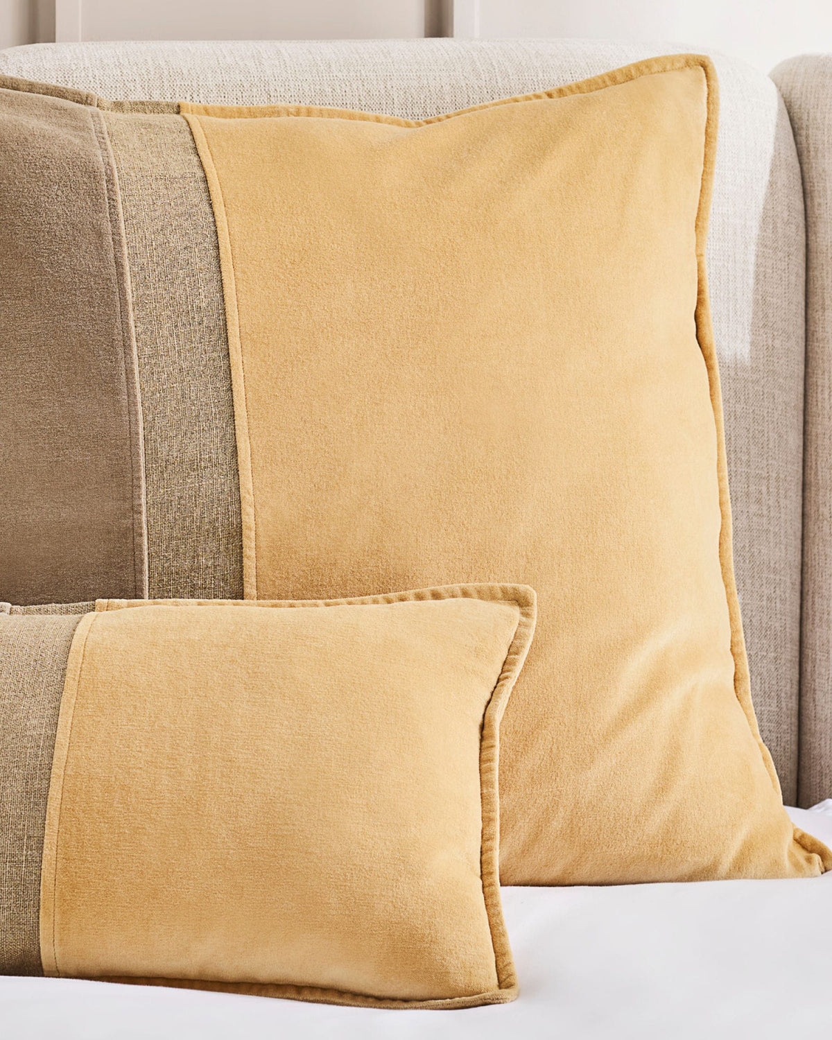 Christy Antibes Cushion Camel