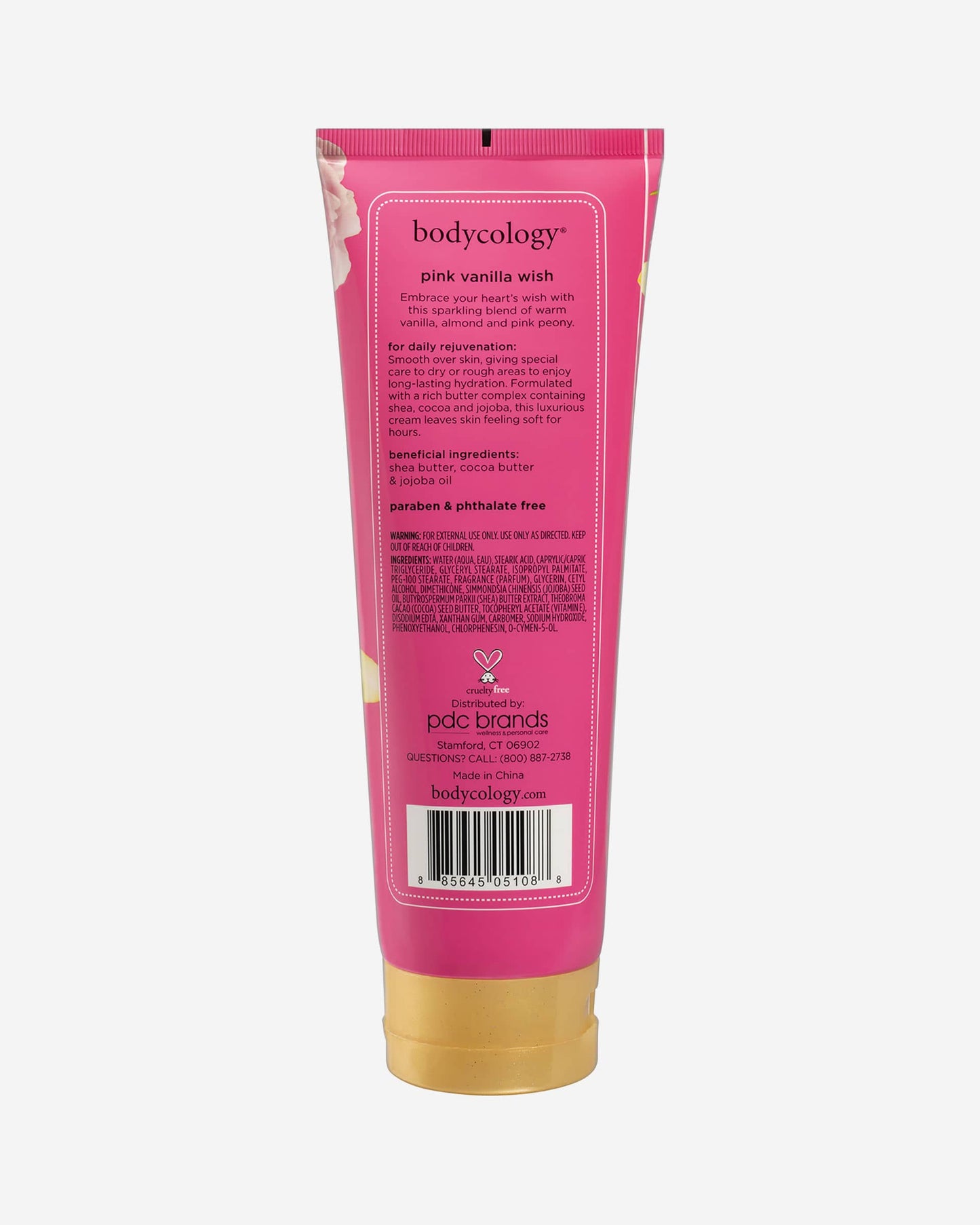 Bodycology Pink Vanilla Wish Body Cream