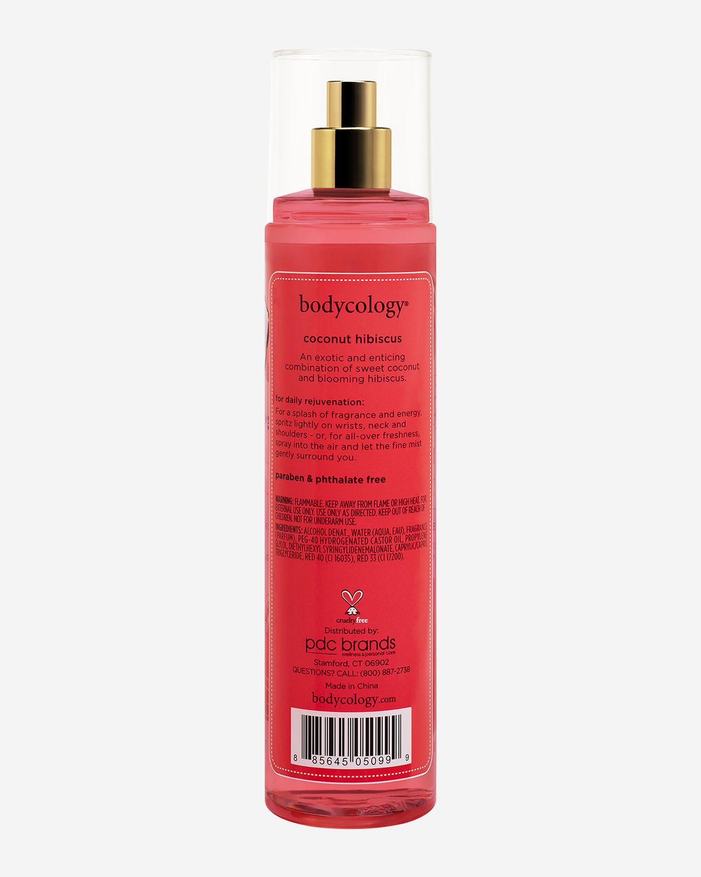 Bodycology Coconut Hibiscus Mist 8oz