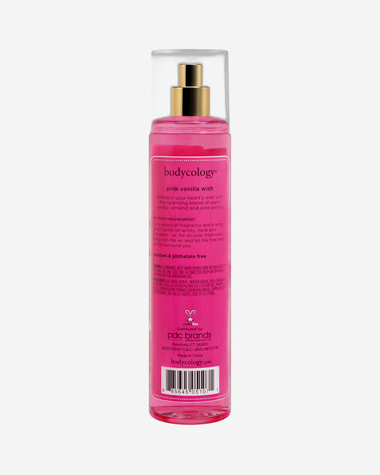 Bodycology Pink Vanilla Wish Mist 8oz