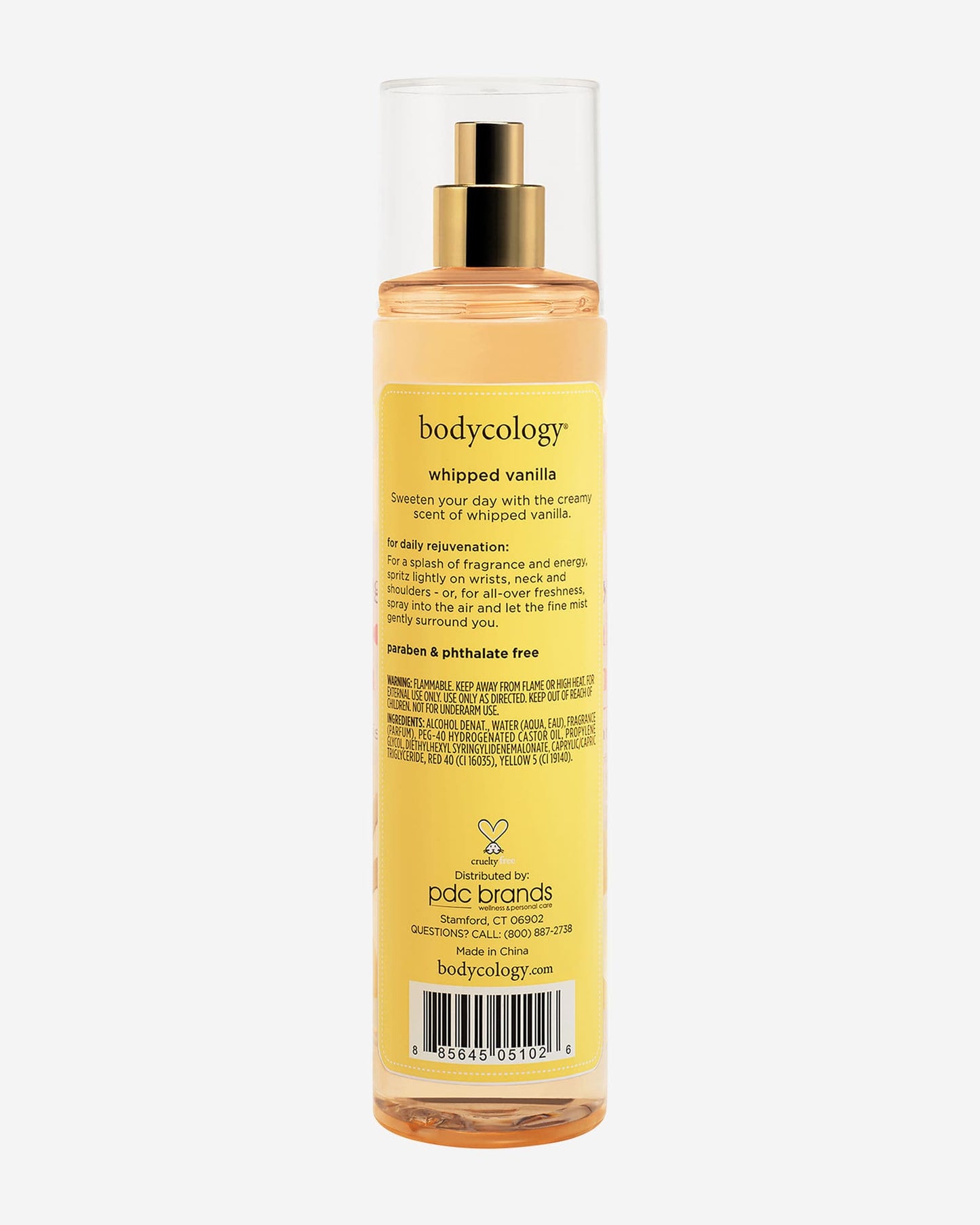 Bodycology Whipped Vanilla Body Mist 8oz