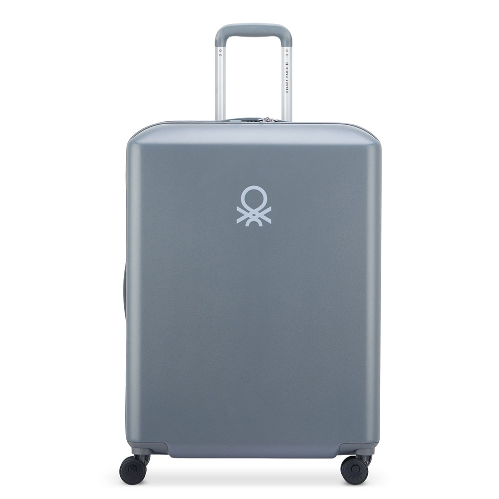 UCB Hardside 4 Double Wheel Non-Expandable Luggage Trolley