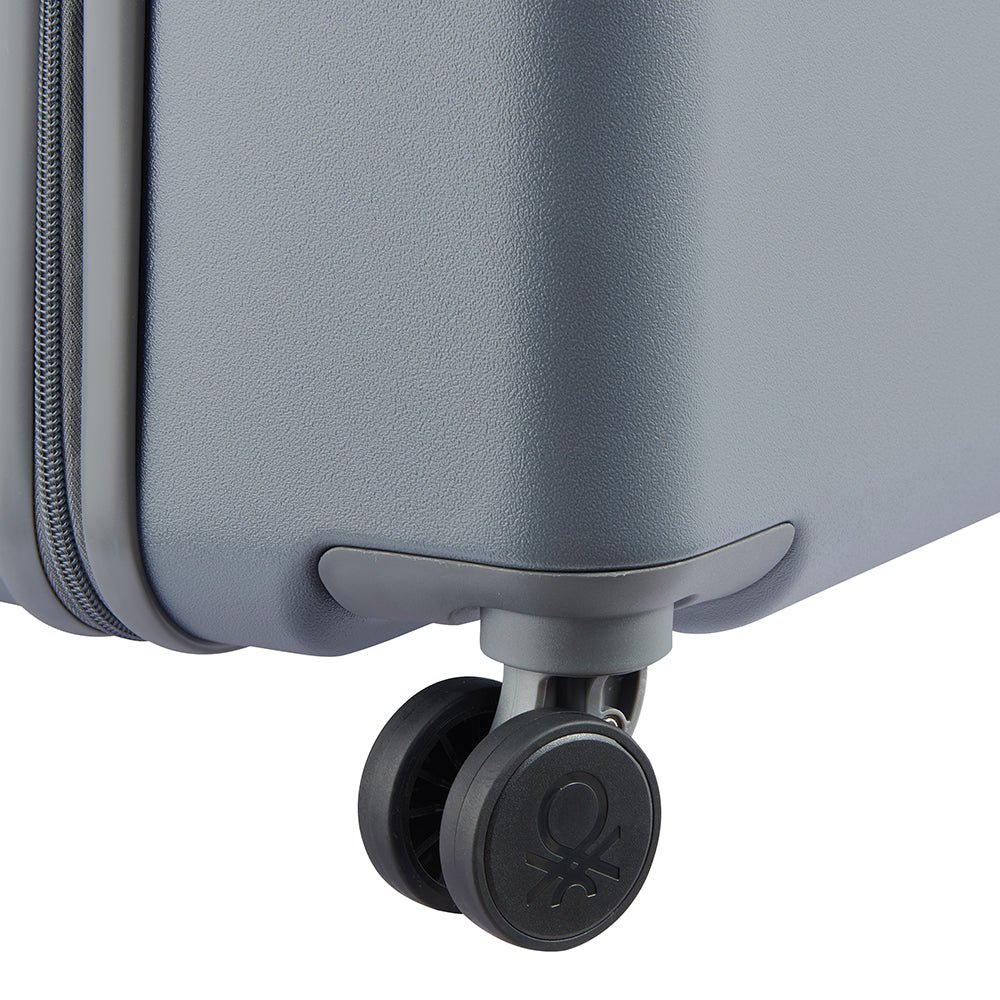 UCB Hardside 4 Double Wheel Non-Expandable Luggage Trolley