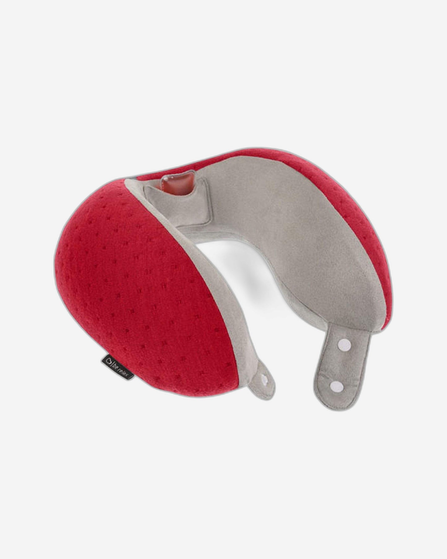 Be Relax My Memory Foam Wellness Neck Pillow - Velvet Red - 1001300058
