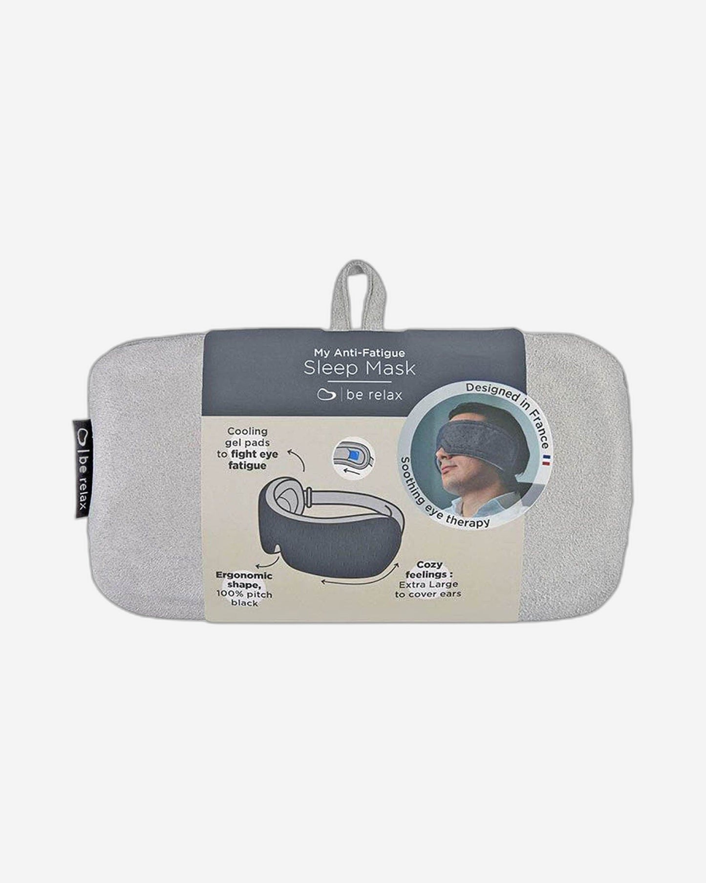 Be Relax My Anti Fatigue Sleep Mask - Grey - 1001300045