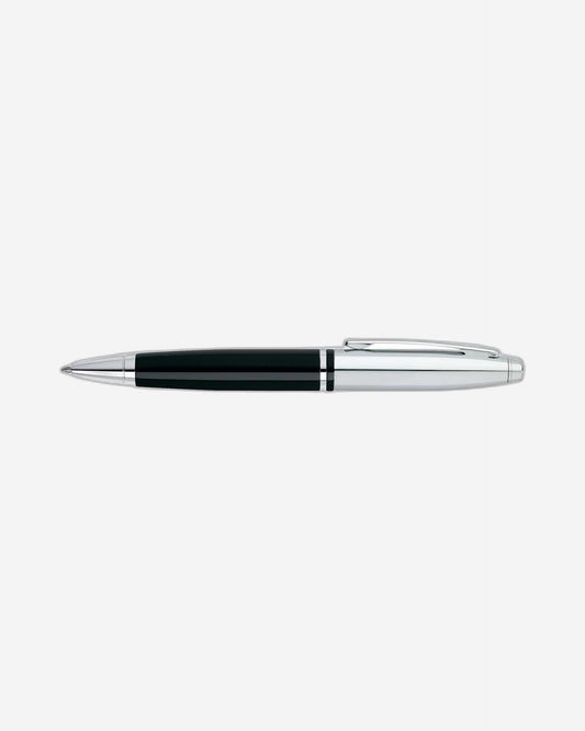 Cross Calais Chrome Black Lacquer Ballpoint Pen