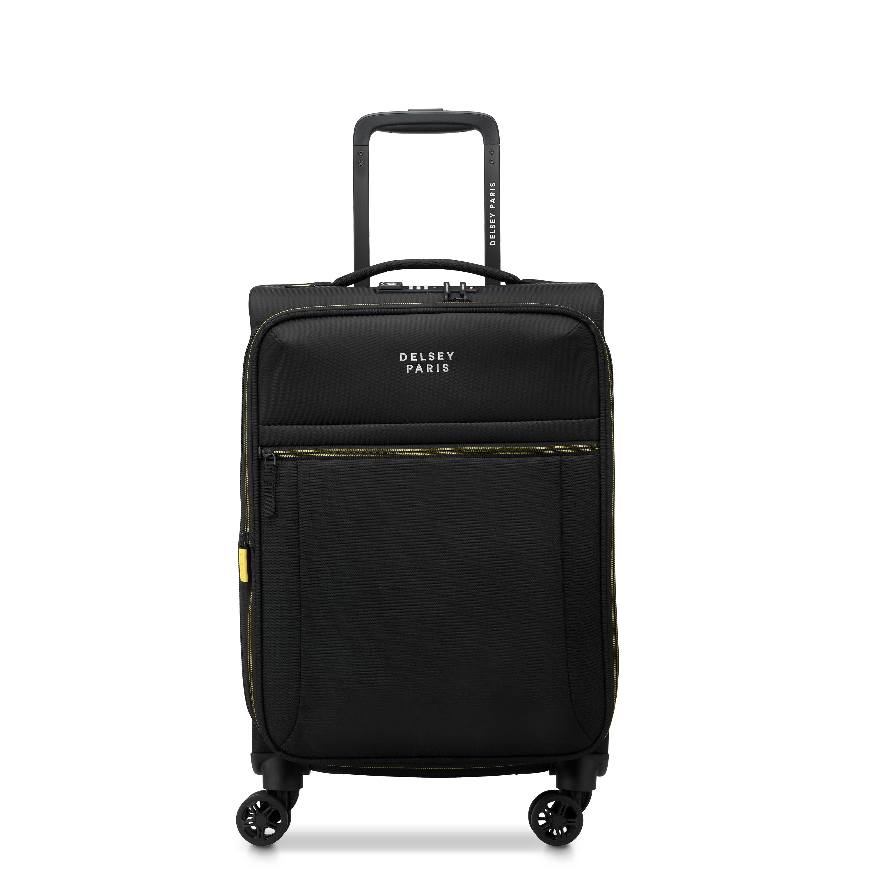 Delsey Brochant 3.0 Softcase Expandable 4 Double Wheel Luggage Trolley