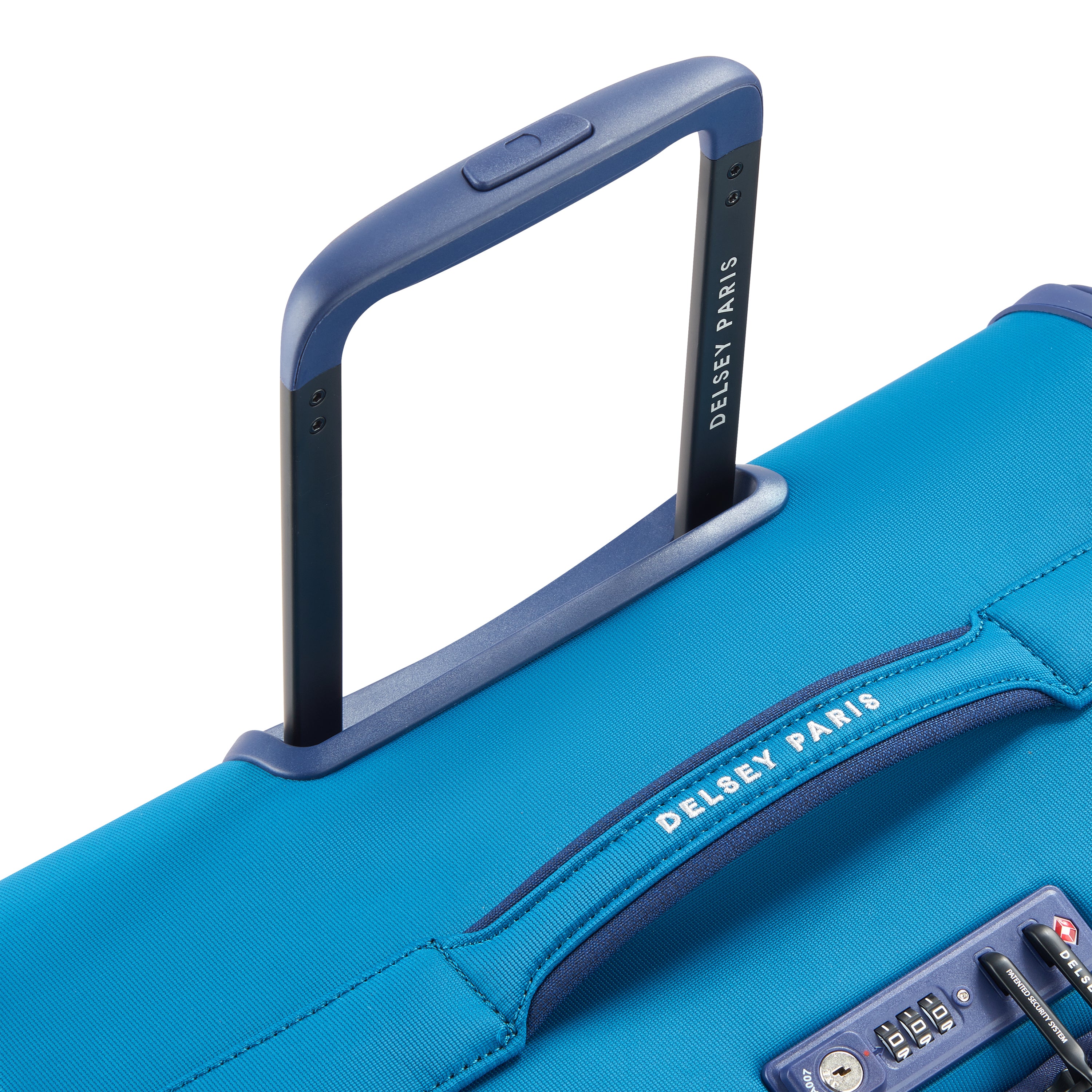 Delsey Paris Brochant 3.0 Softcase Expandable 4 Double Wheel Luggage Trolley