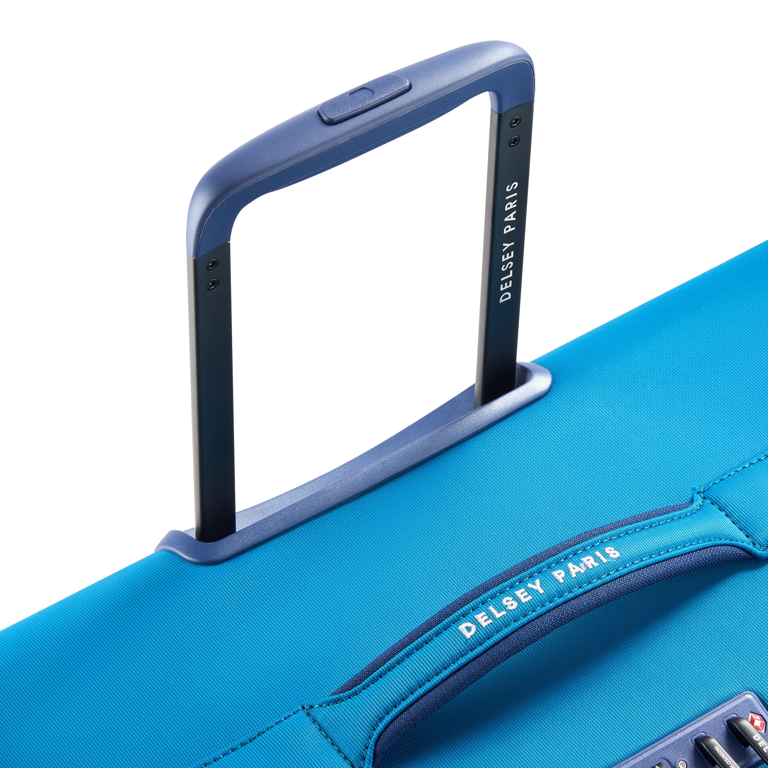 Delsey Paris Brochant 3.0 Softcase Expandable 4 Double Wheel Luggage Trolley