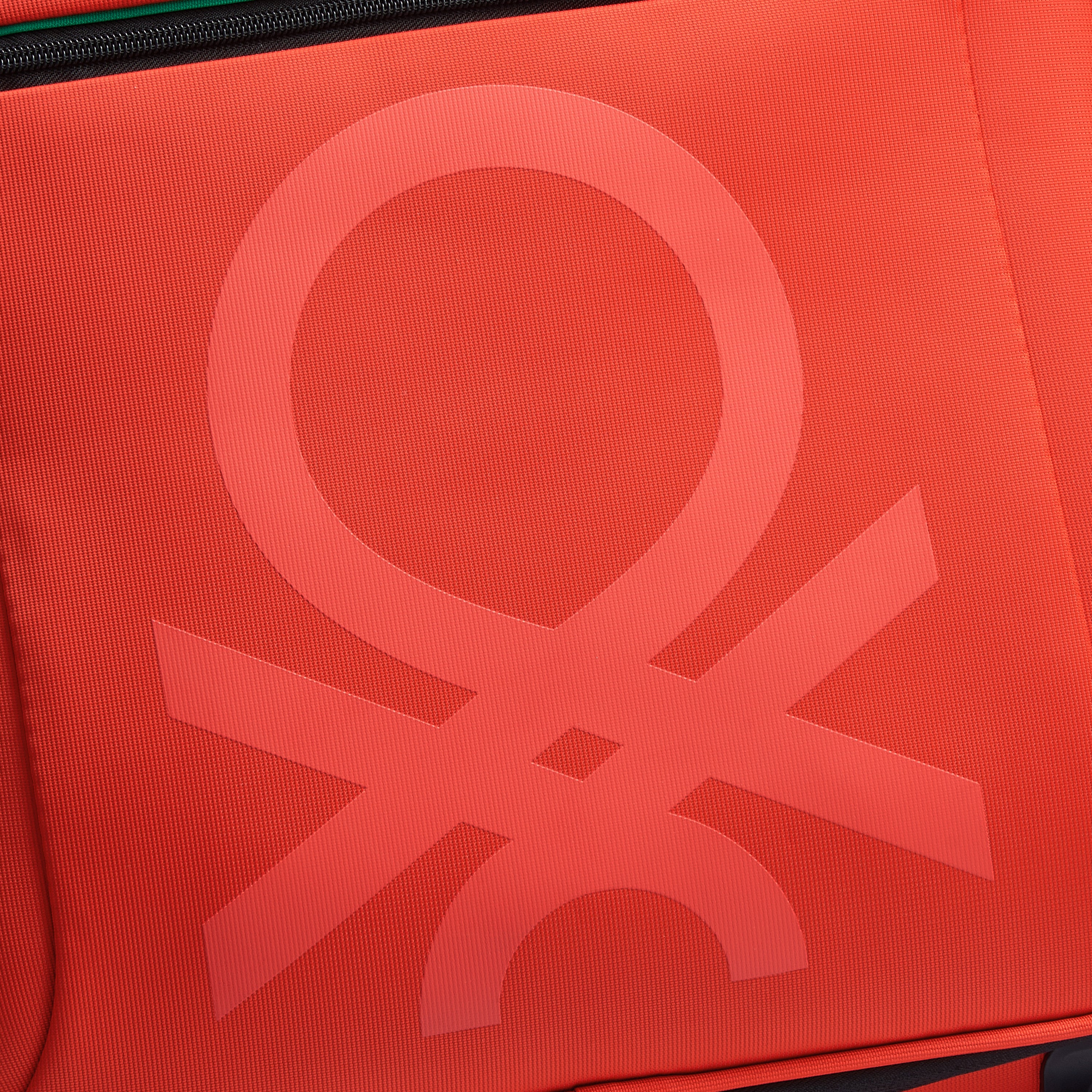 UCB Color Block 4 Double Wheel Softcase Expandable Luggage Trolley