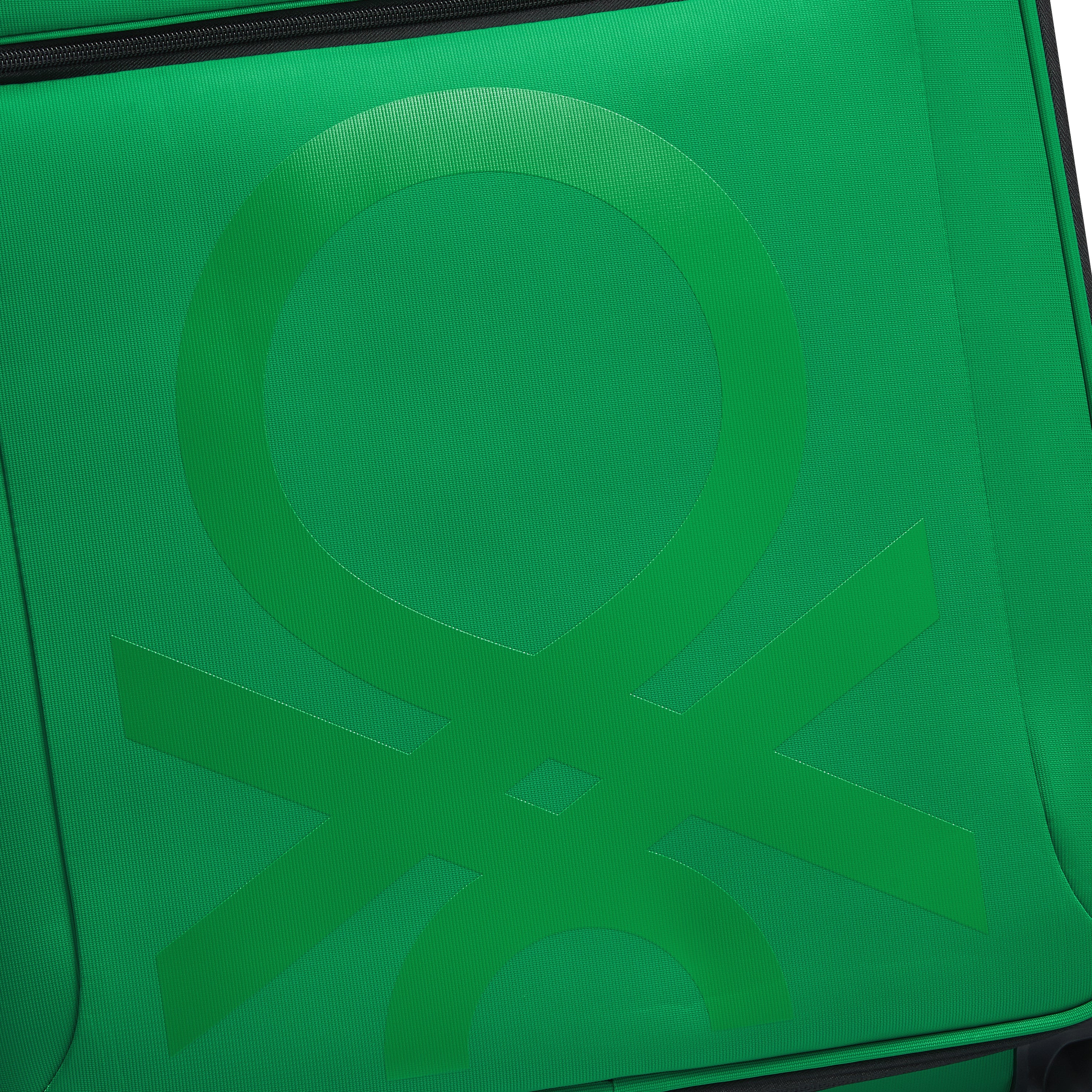 UCB Color Block 4 Double Wheel Softcase Expandable Luggage Trolley