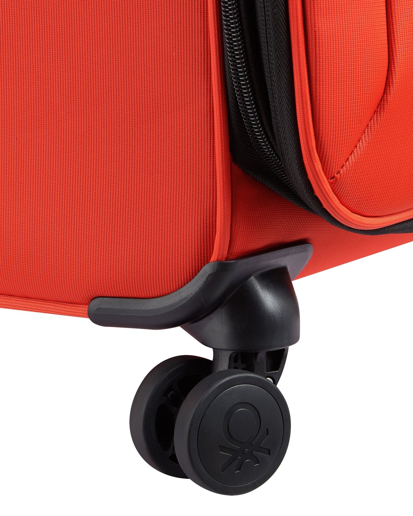 UCB Color Block 4 Double Wheel Softcase Expandable Luggage Trolley