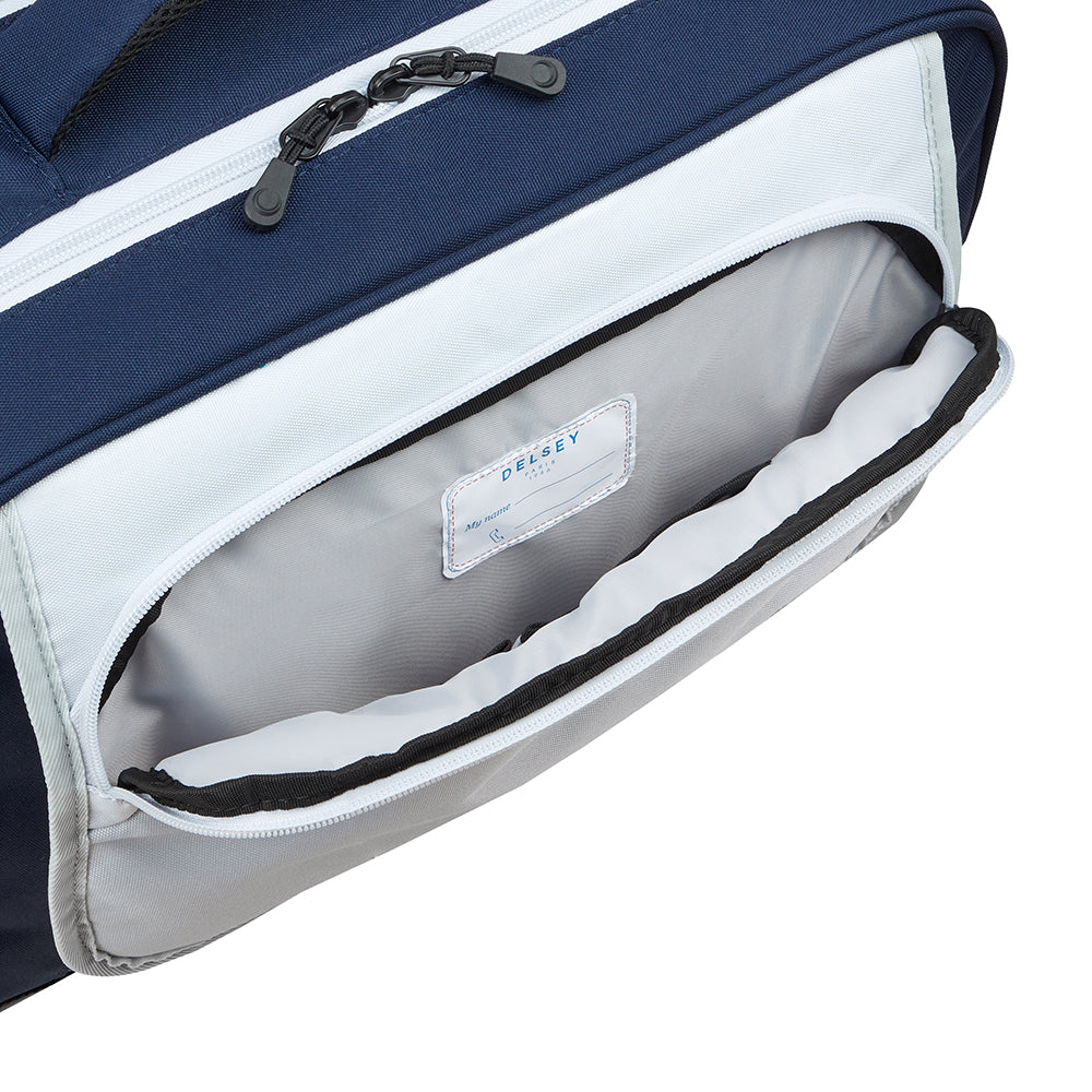 Delsey Paris Back To School 2025 4-Wheel Hard Shell Shoulder Bag Trolley Printed