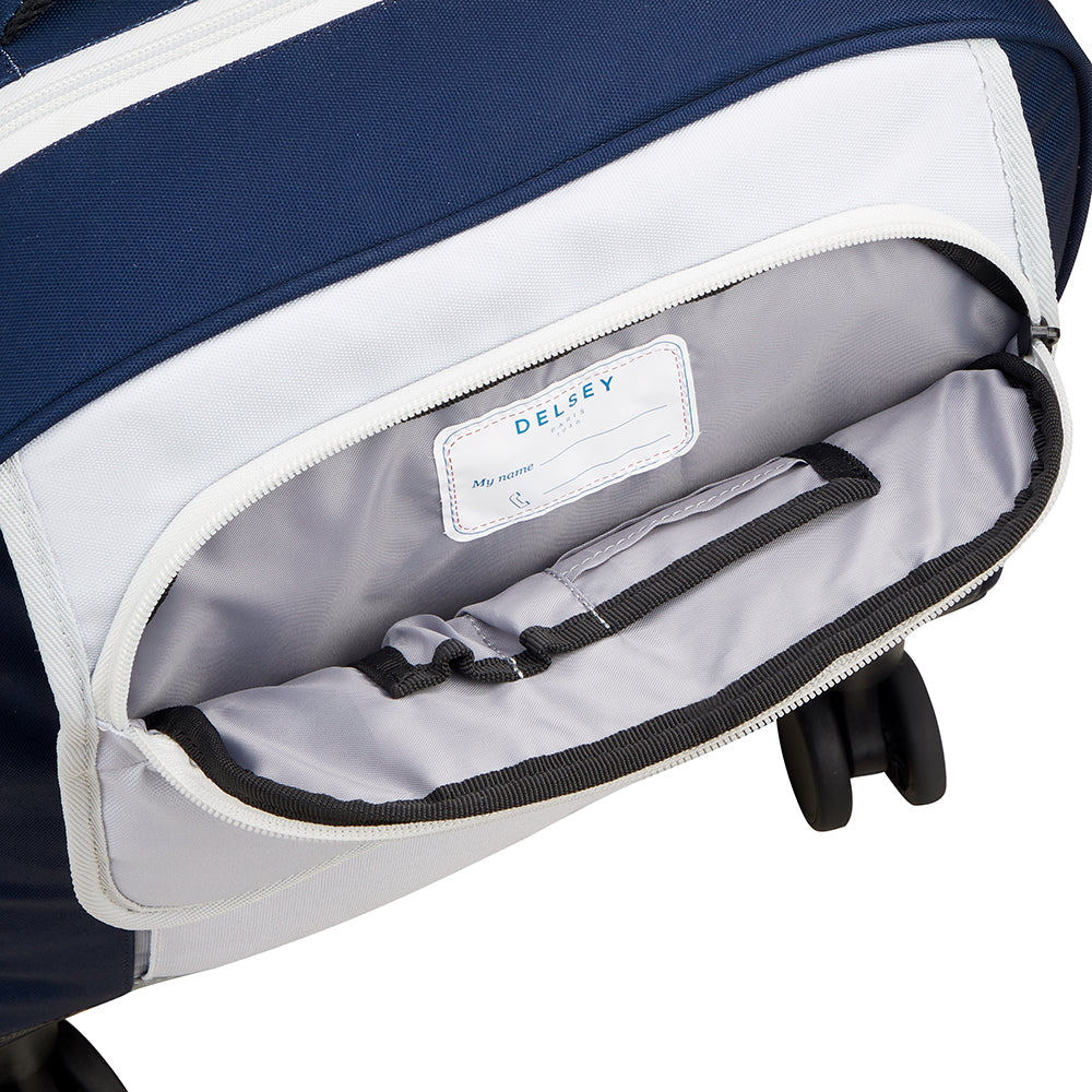 Delsey Paris Back To School 2025 4-Wheel Vertical Shoulder Bag Trolley