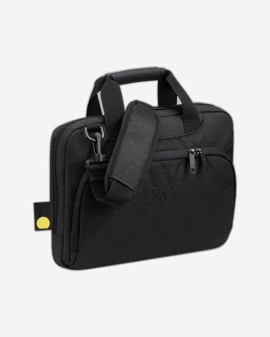 Delsey Paris Esplanade 1 Compartment Backpack Satchel Deep Black