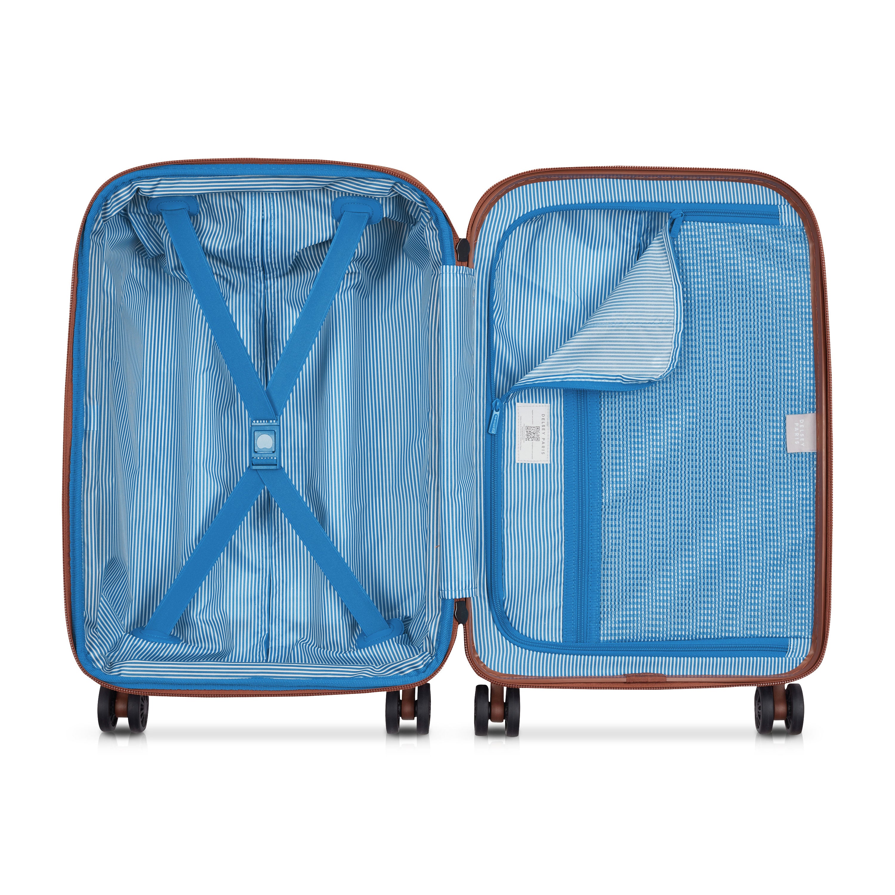Delsey Paris FLANERIE SE Series Expandable Trolley Case with 4 Double Wheels