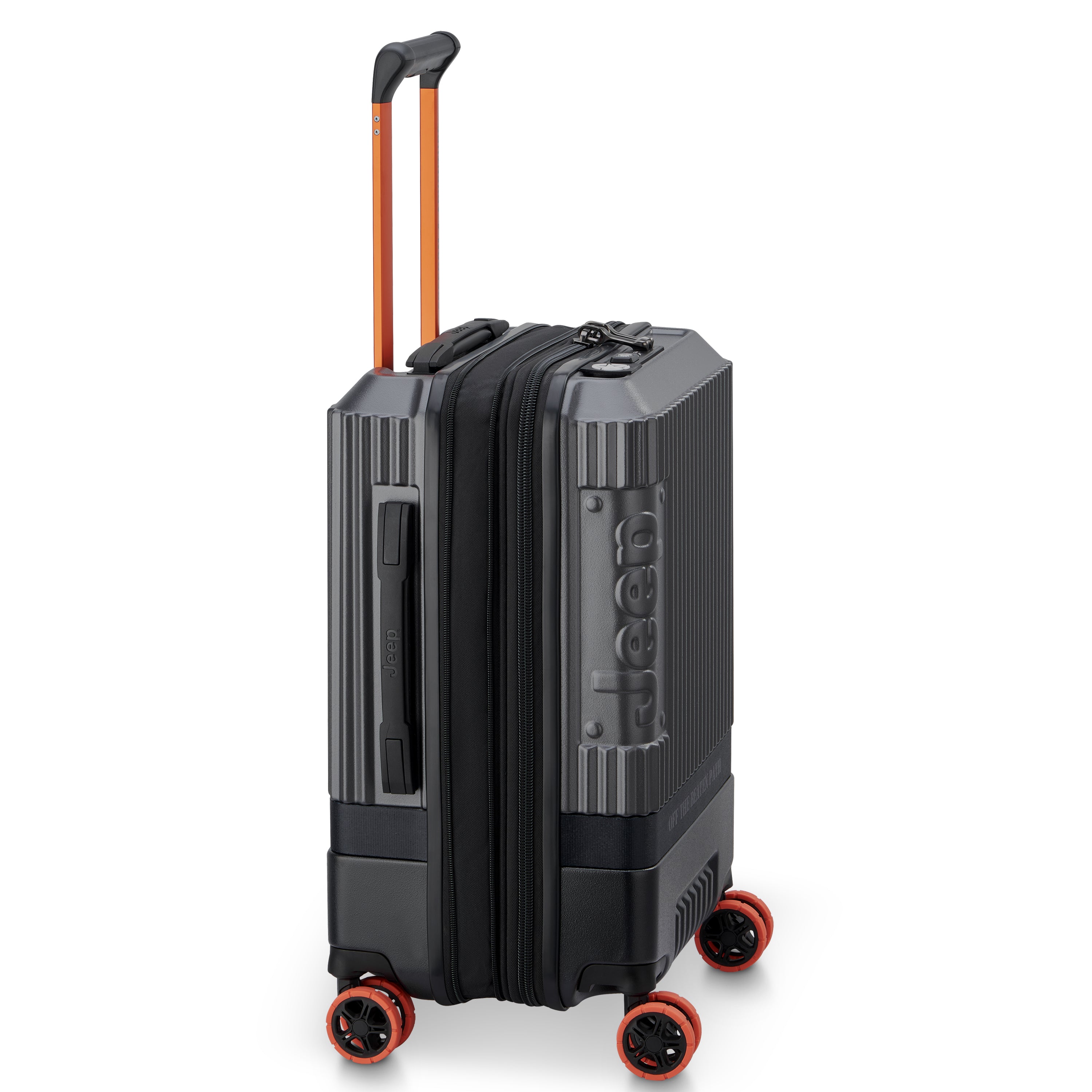 Jeep JH001A Hardcase 4 Double Wheel Expandable Trolley