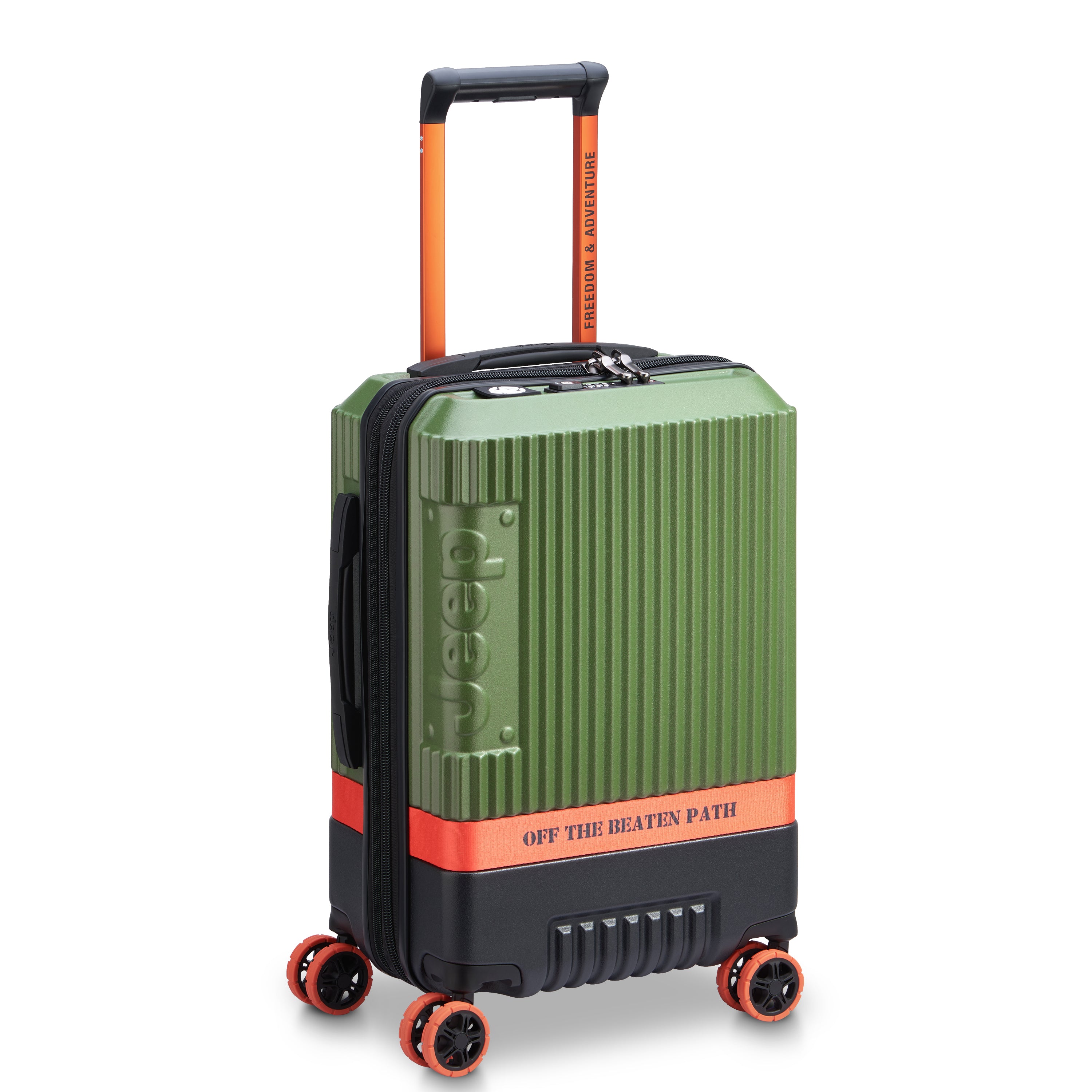 Jeep JH001A Hardcase 4 Double Wheel Expandable Trolley