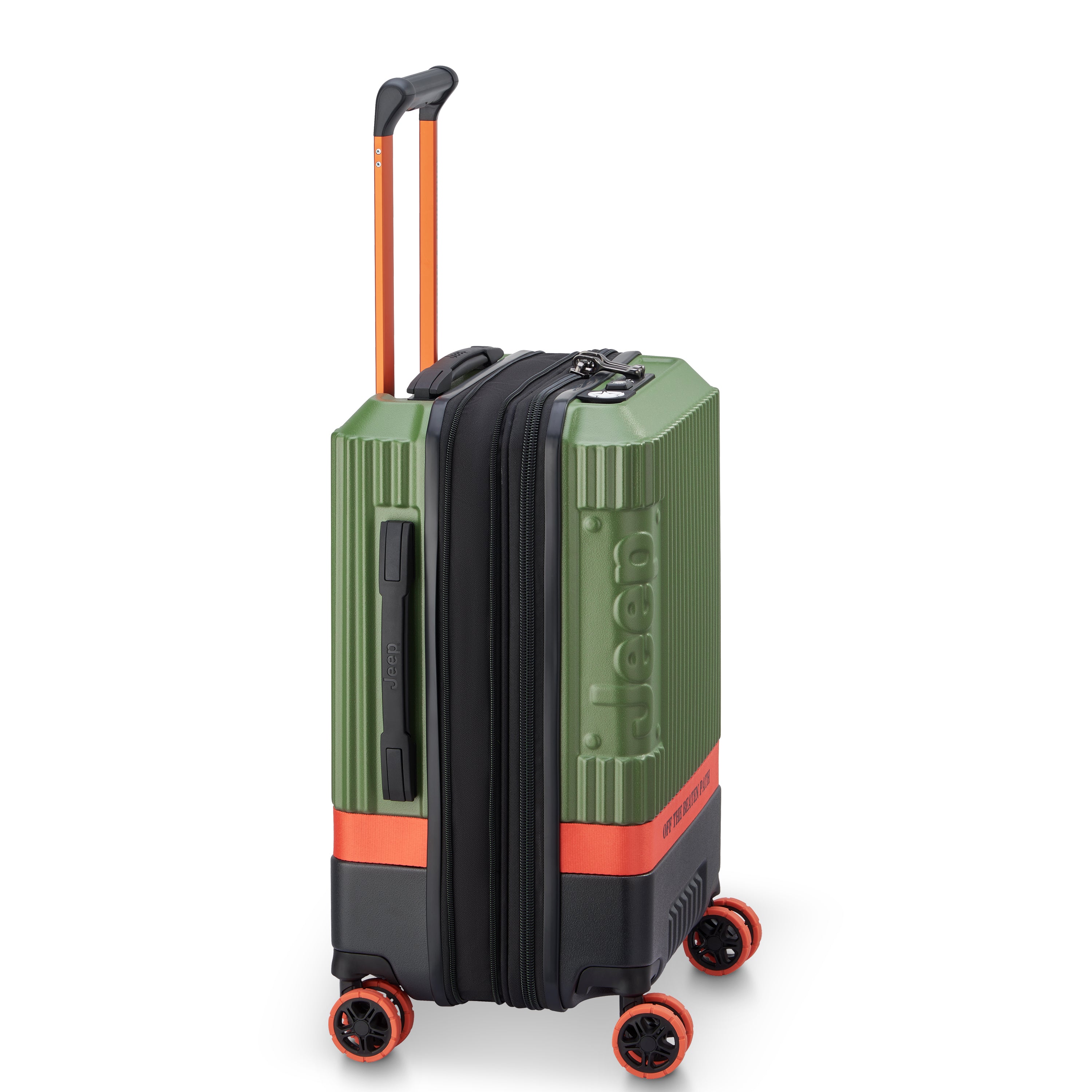 Jeep JH001A Hardcase 4 Double Wheel Expandable Trolley
