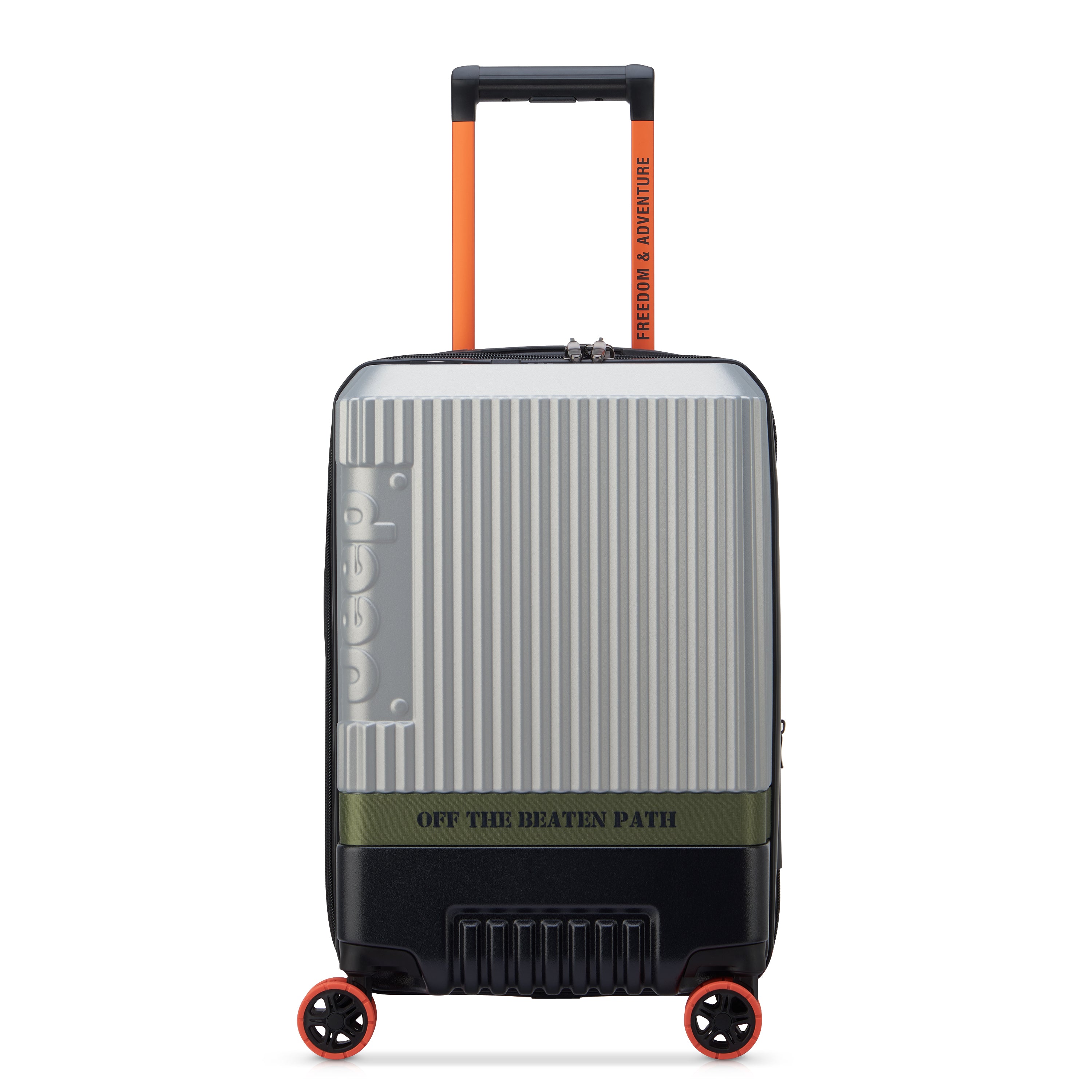 Jeep JH001A Hardcase 4 Double Wheel Expandable Trolley