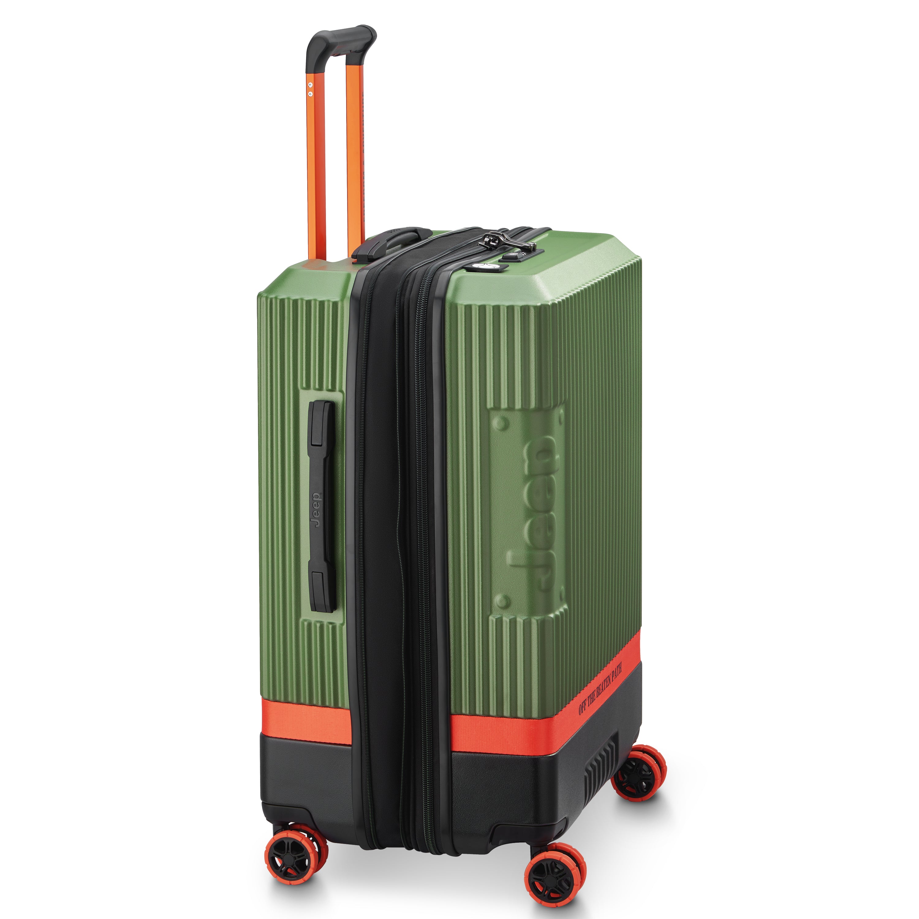 Jeep JH001A Hardcase 4 Double Wheel Expandable Trolley