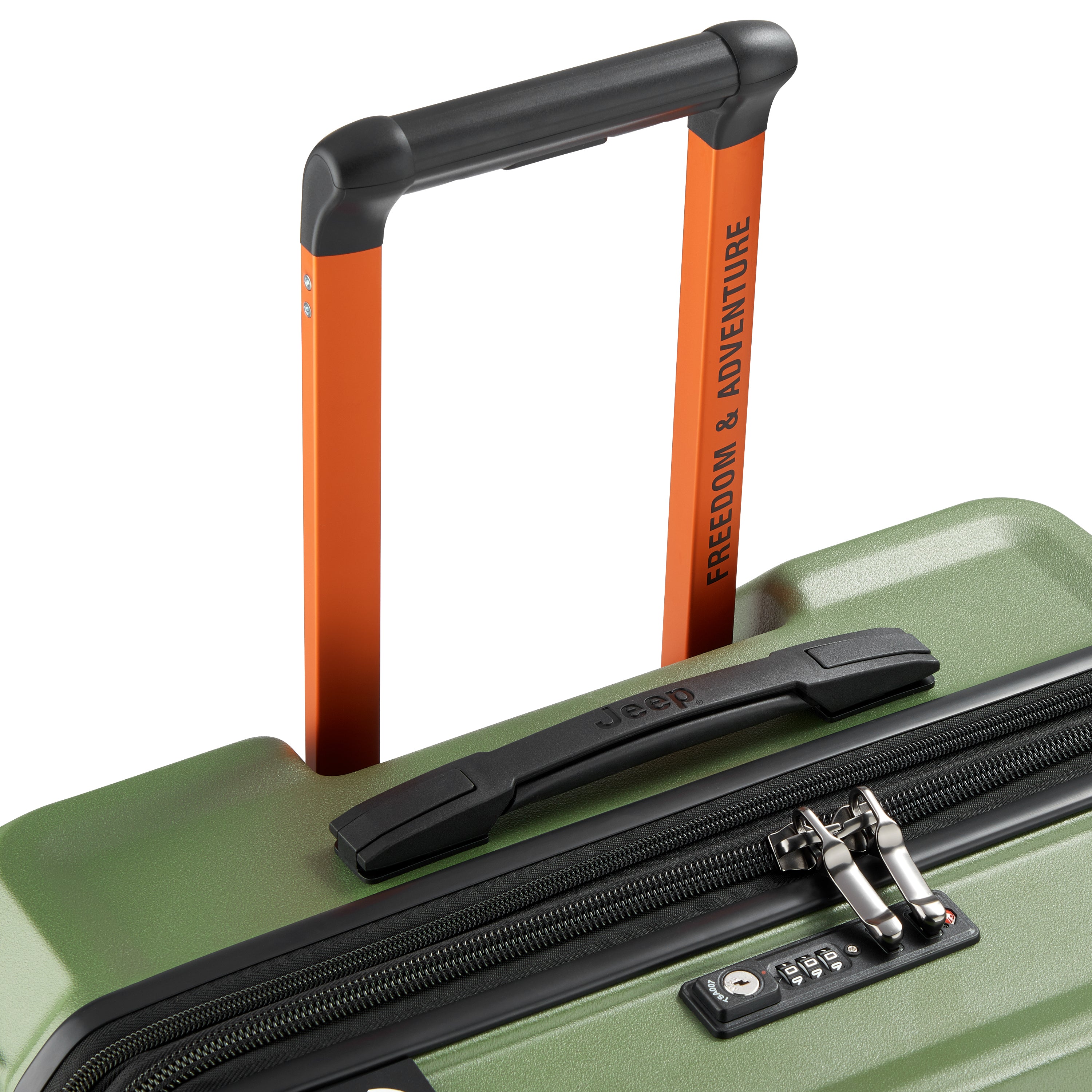 Jeep JH001A Hardcase 4 Double Wheel Expandable Trolley