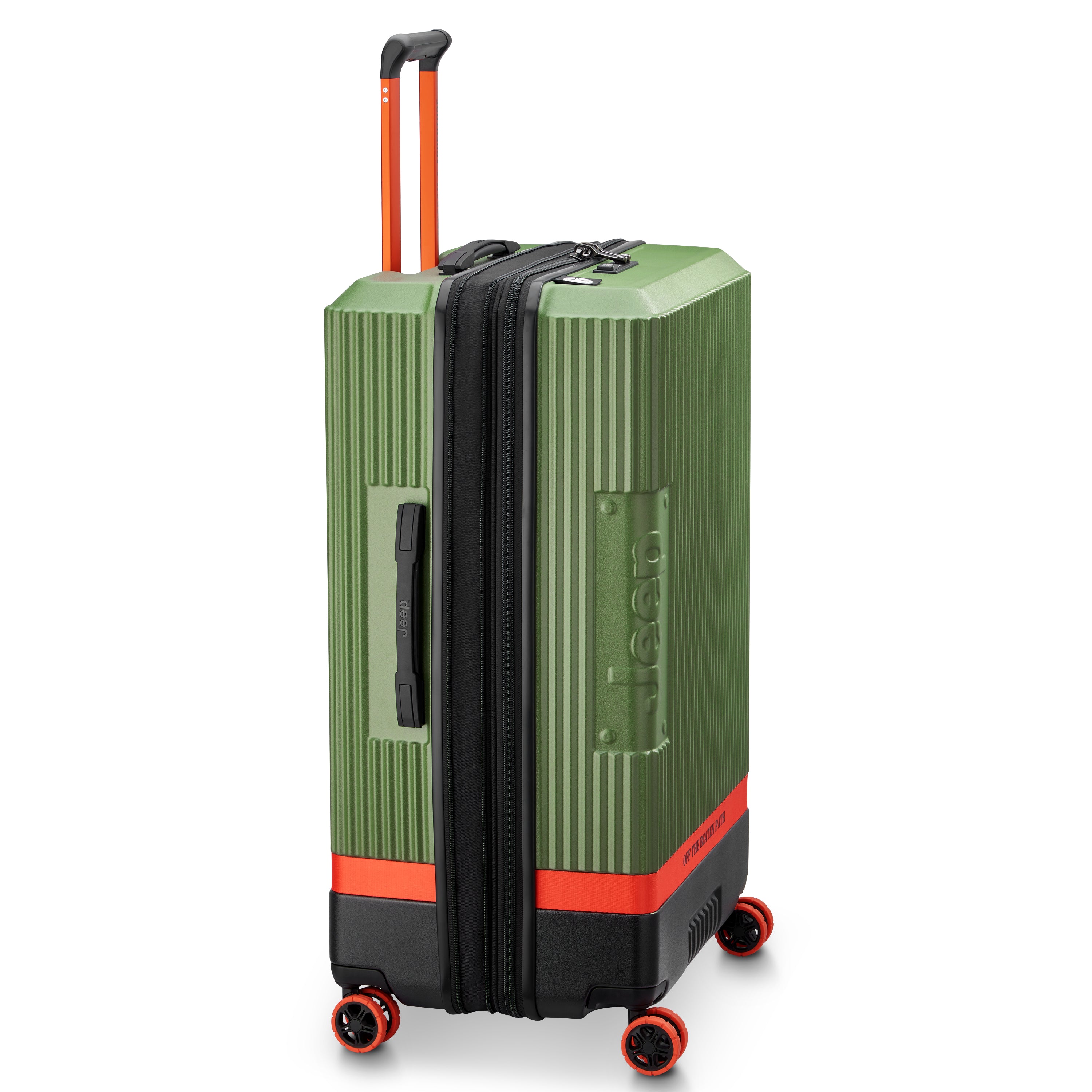 Jeep JH001A Hardcase 4 Double Wheel Expandable Trolley