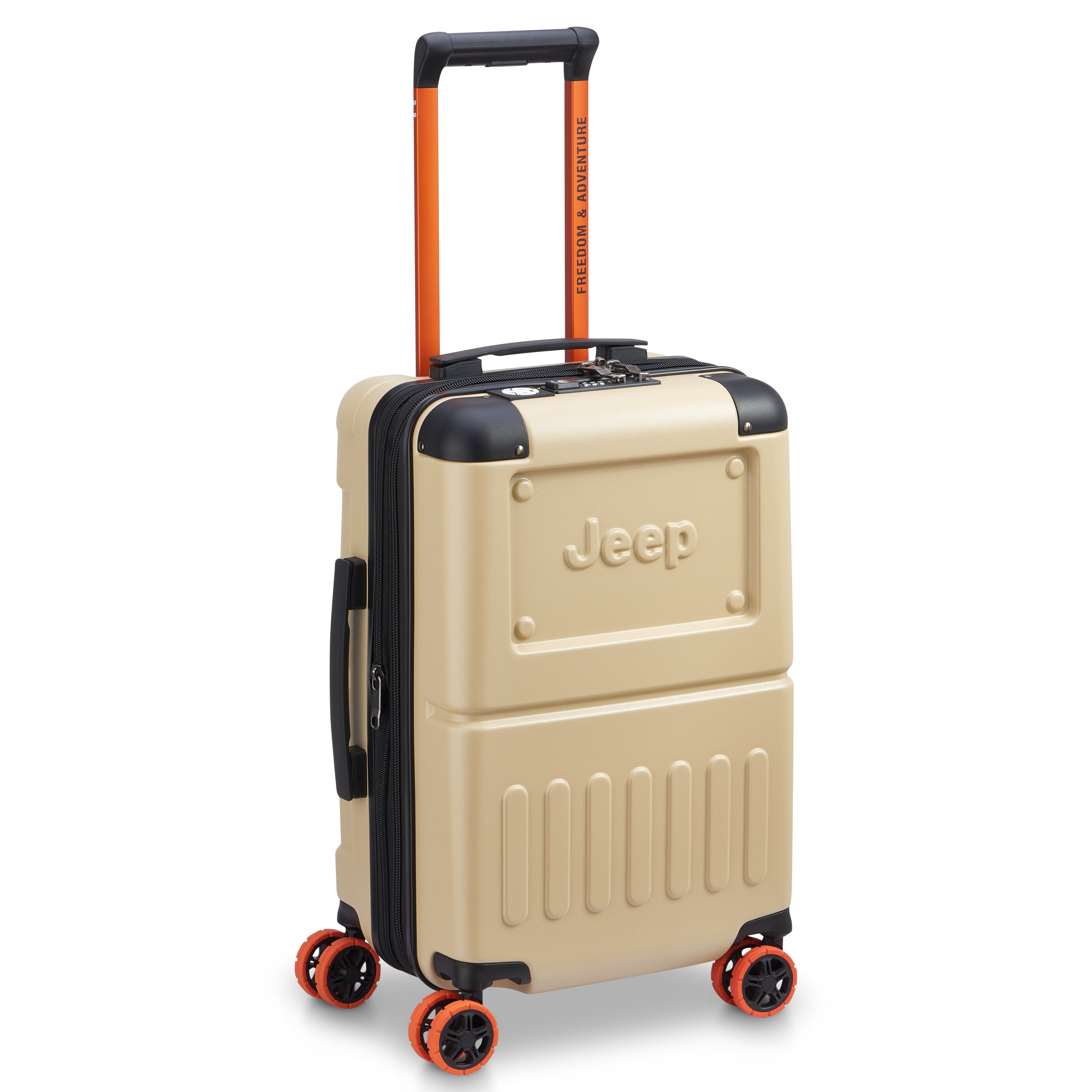 Jeep JH002B Hardcase 4 Double Wheel Expandable Trolley