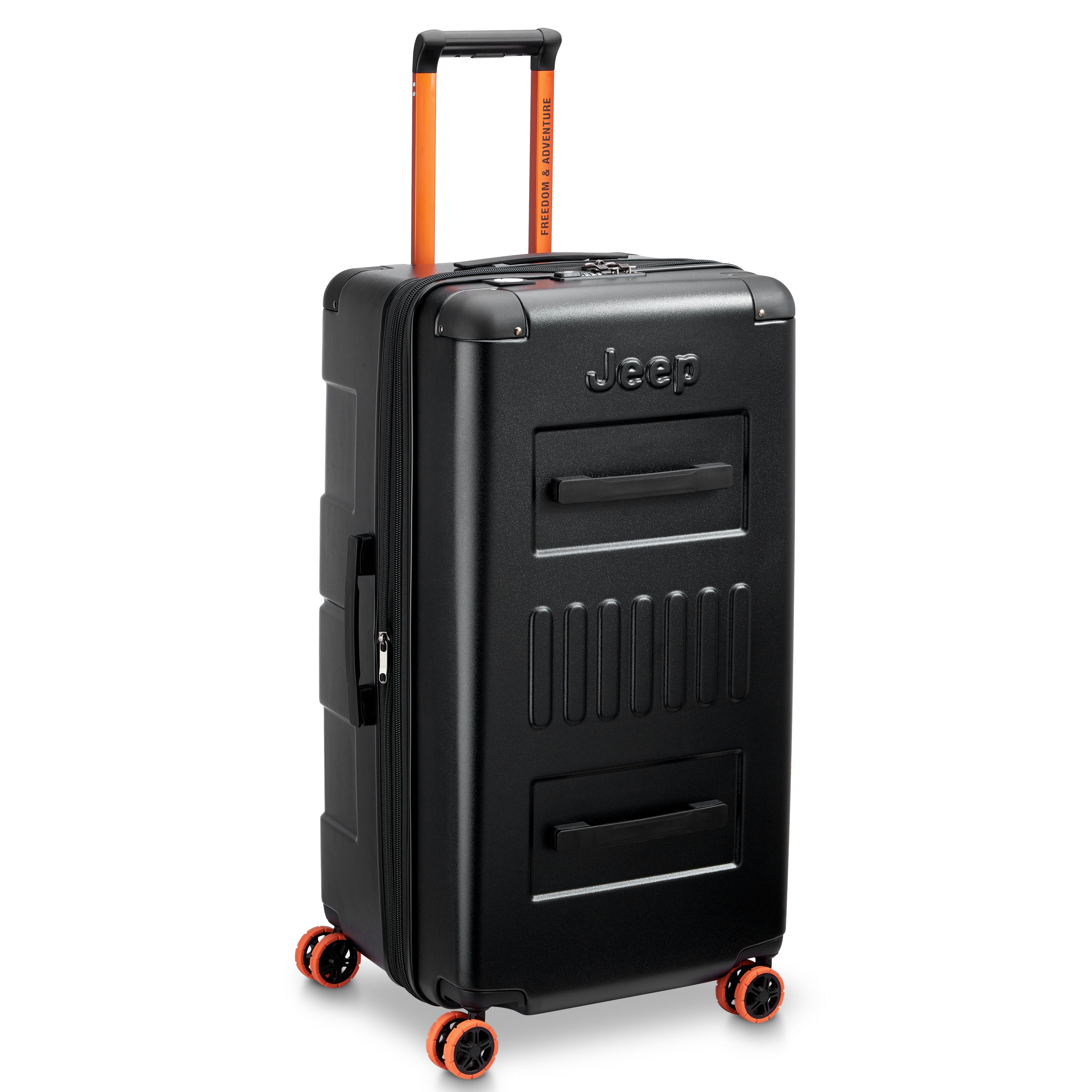 Jeep JH002B Hardcase 4 Double Wheel Expandable Trolley