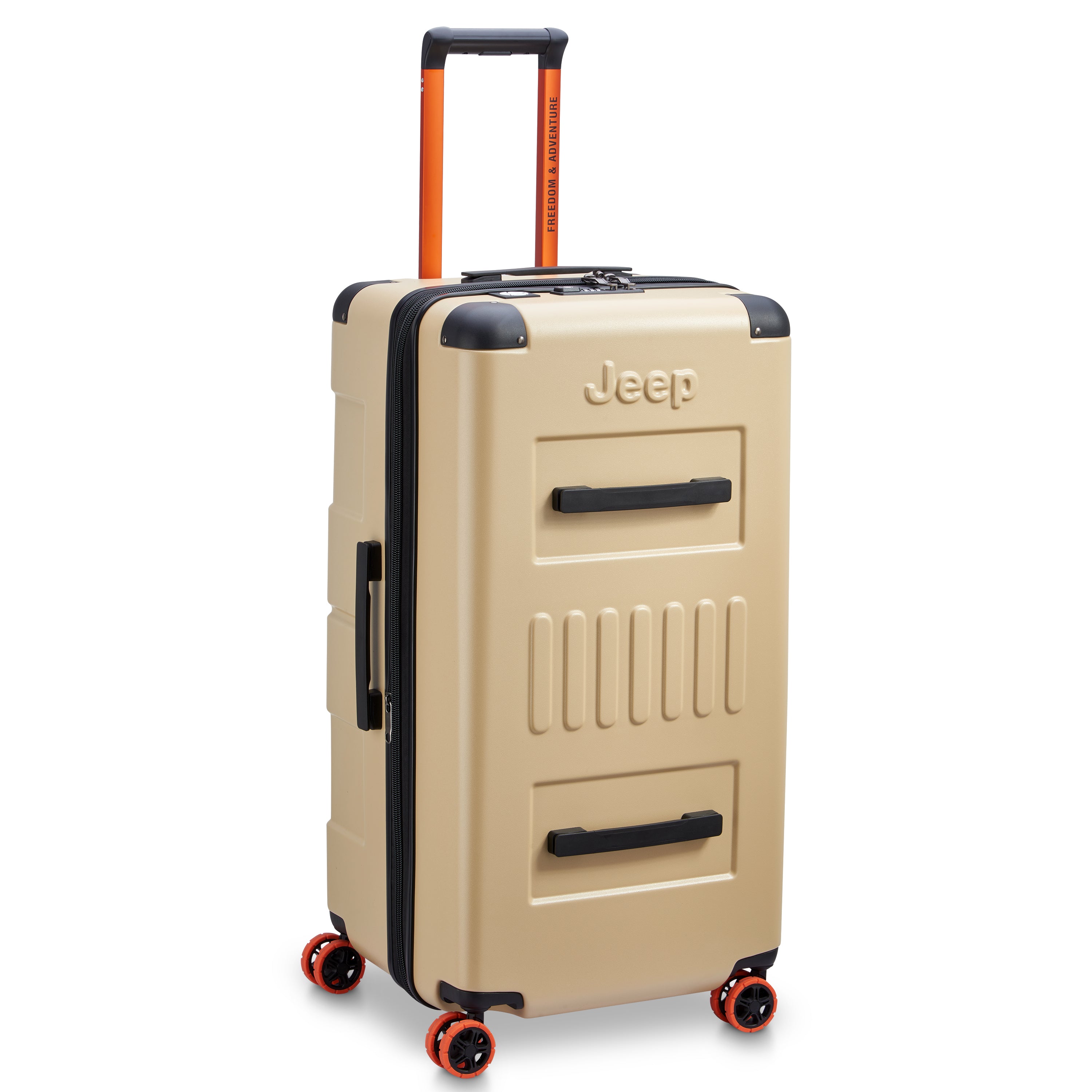 Jeep JH002B Hardcase 4 Double Wheel Expandable Trolley
