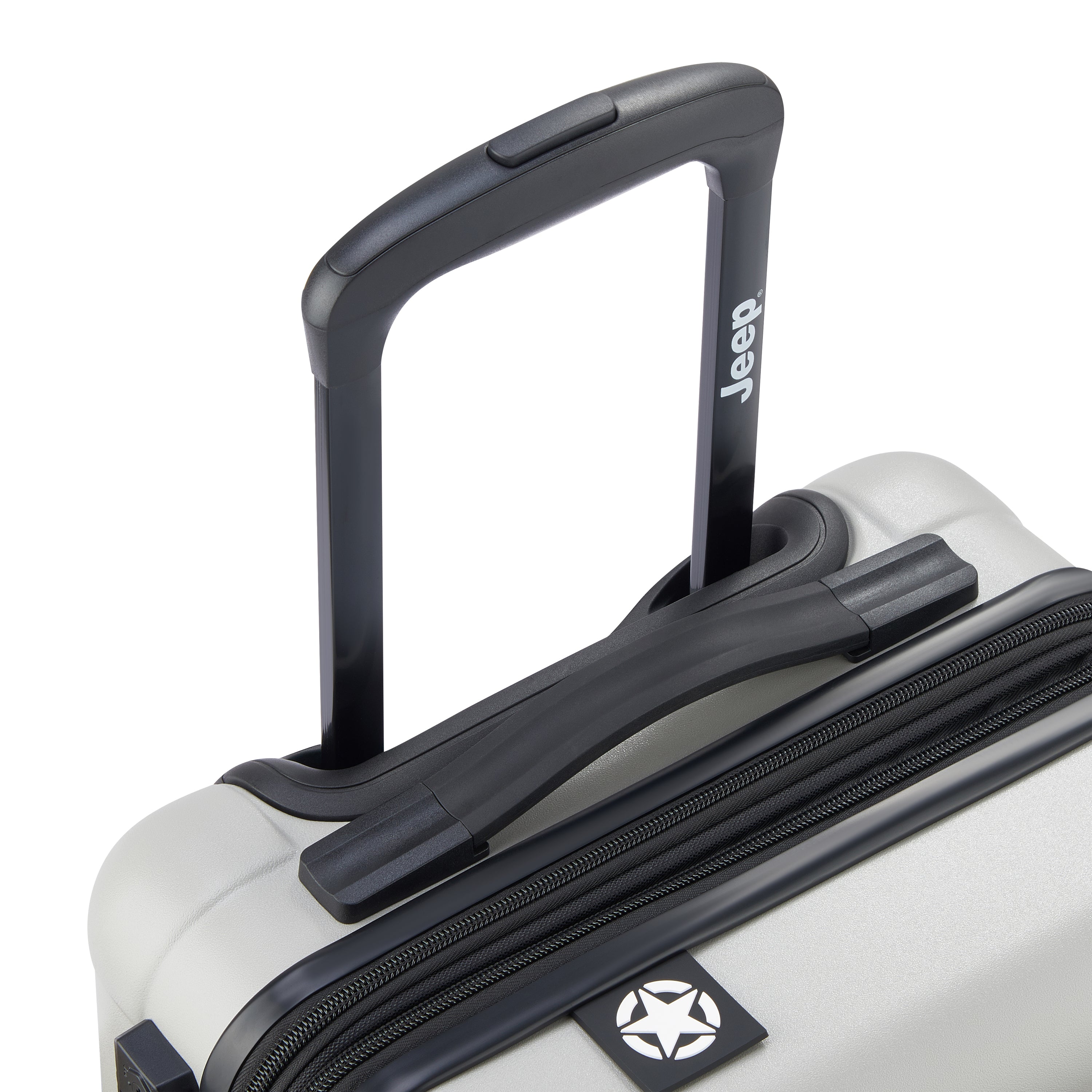 Jeep JH004C Hardcase 4 Double Wheel Expandable Trolley