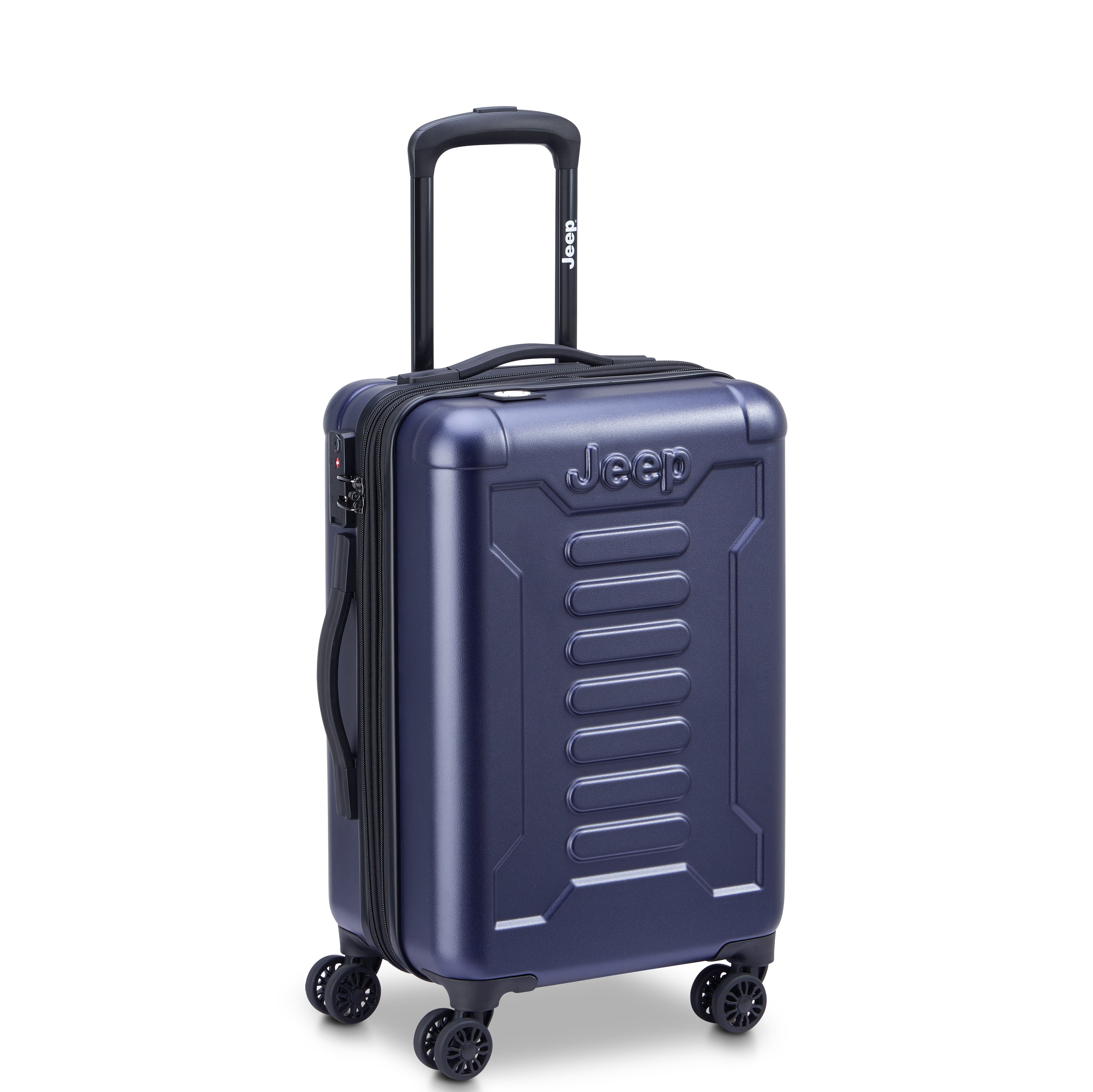 Jeep JH004C Hardcase 4 Double Wheel Expandable Trolley