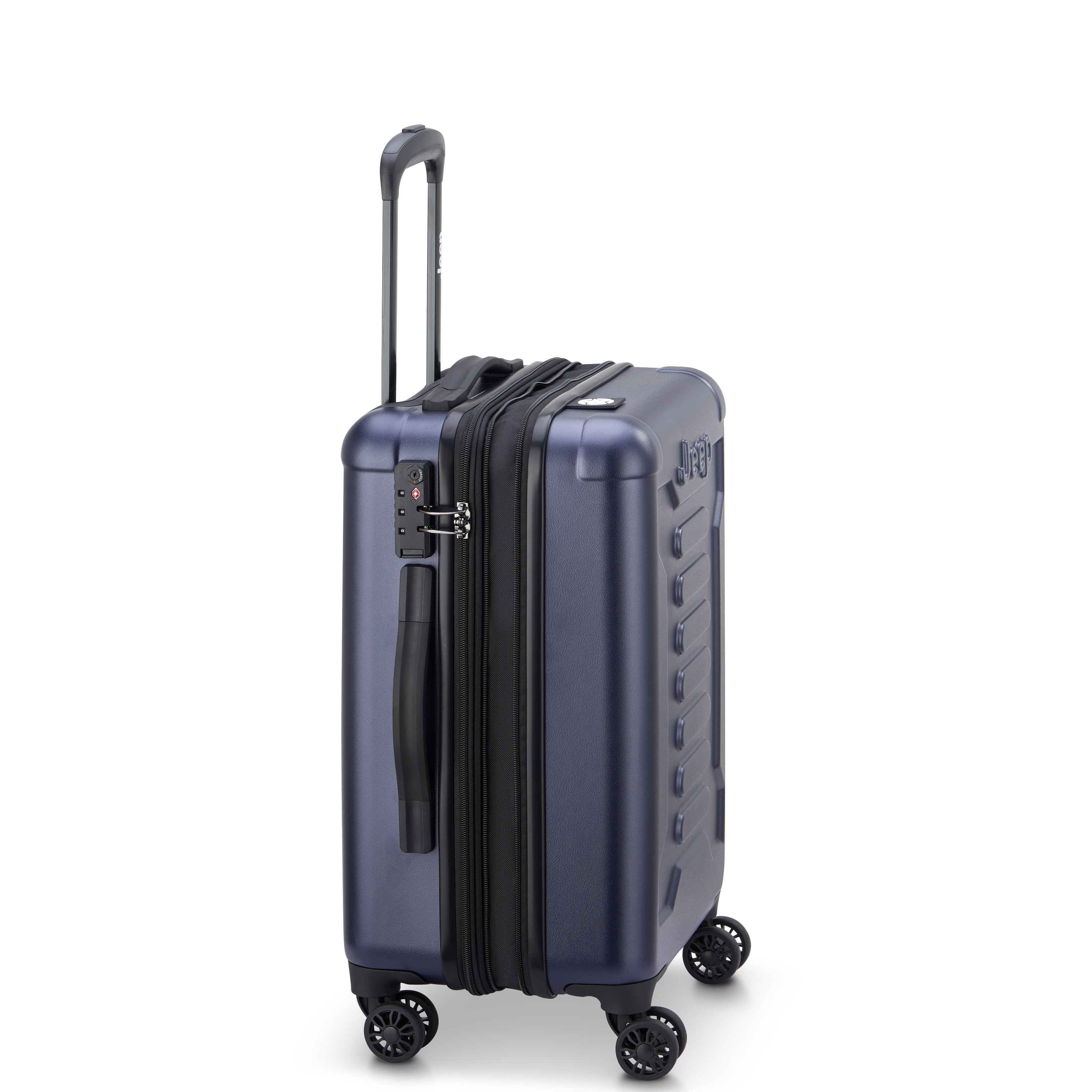 Jeep JH004C Hardcase 4 Double Wheel Expandable Trolley