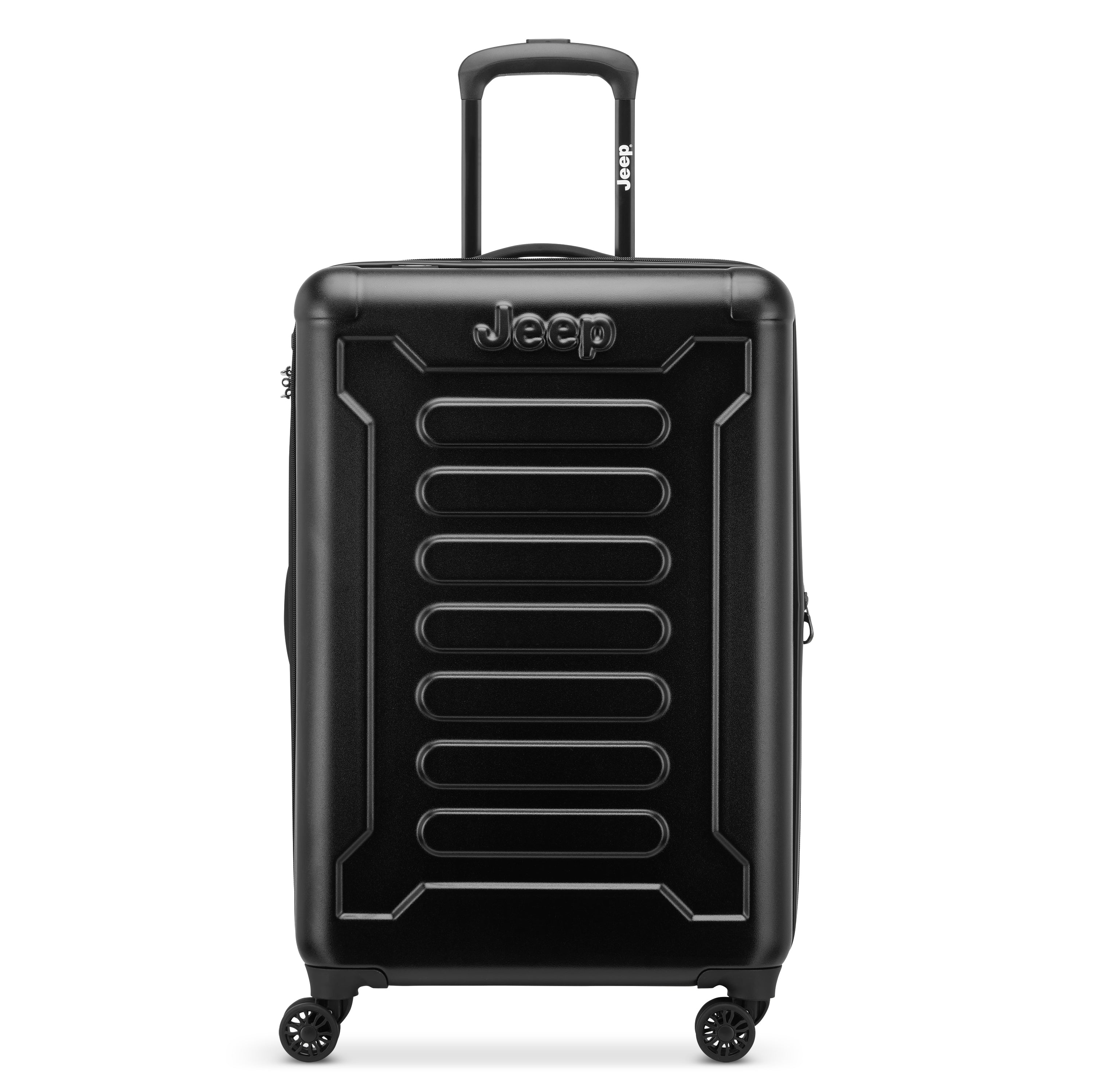 Jeep JH004C Hardcase 4 Double Wheel Expandable Trolley